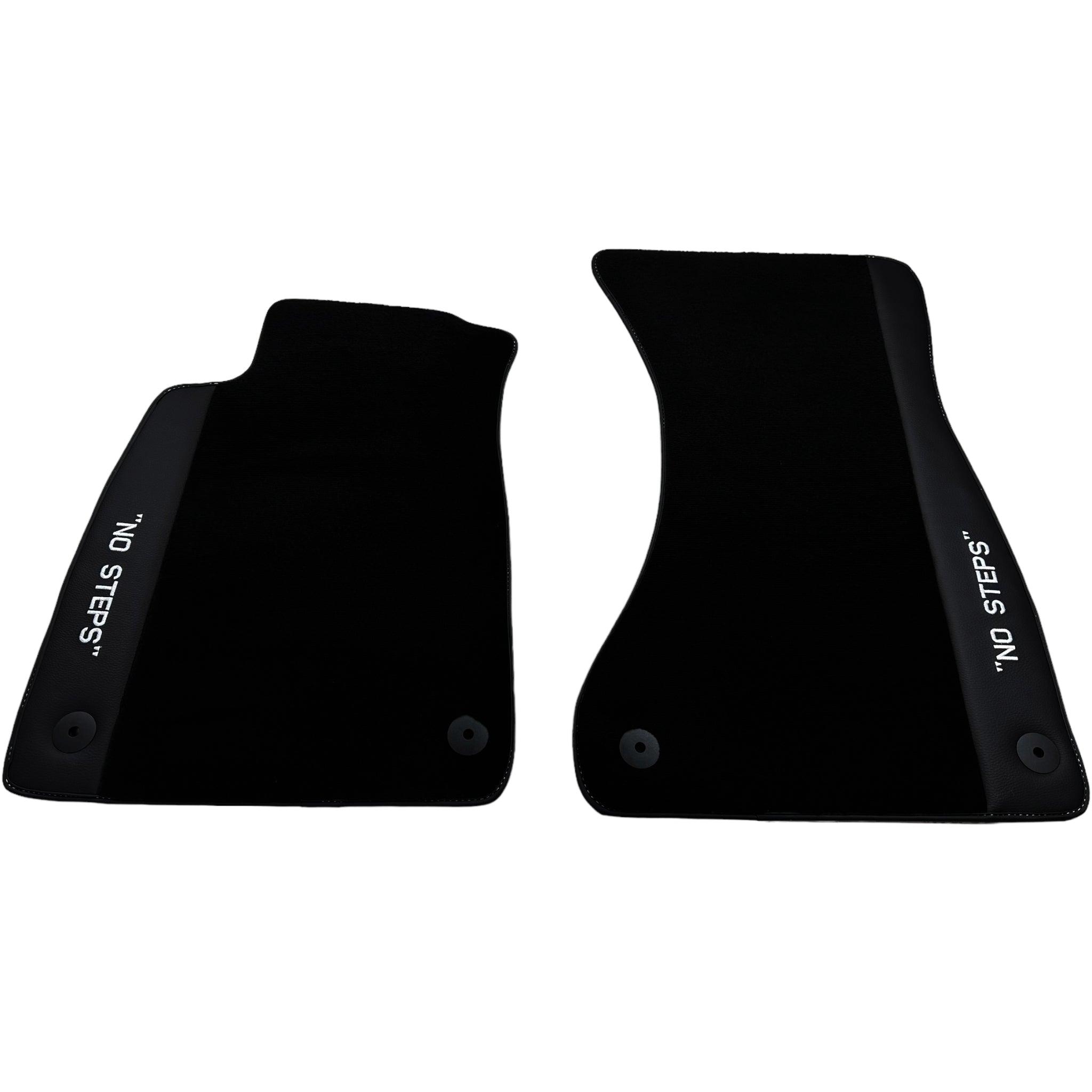 Black Floor Mats for Audi A5 - F53 Coupe (2020-2023) | No Steps Edition
