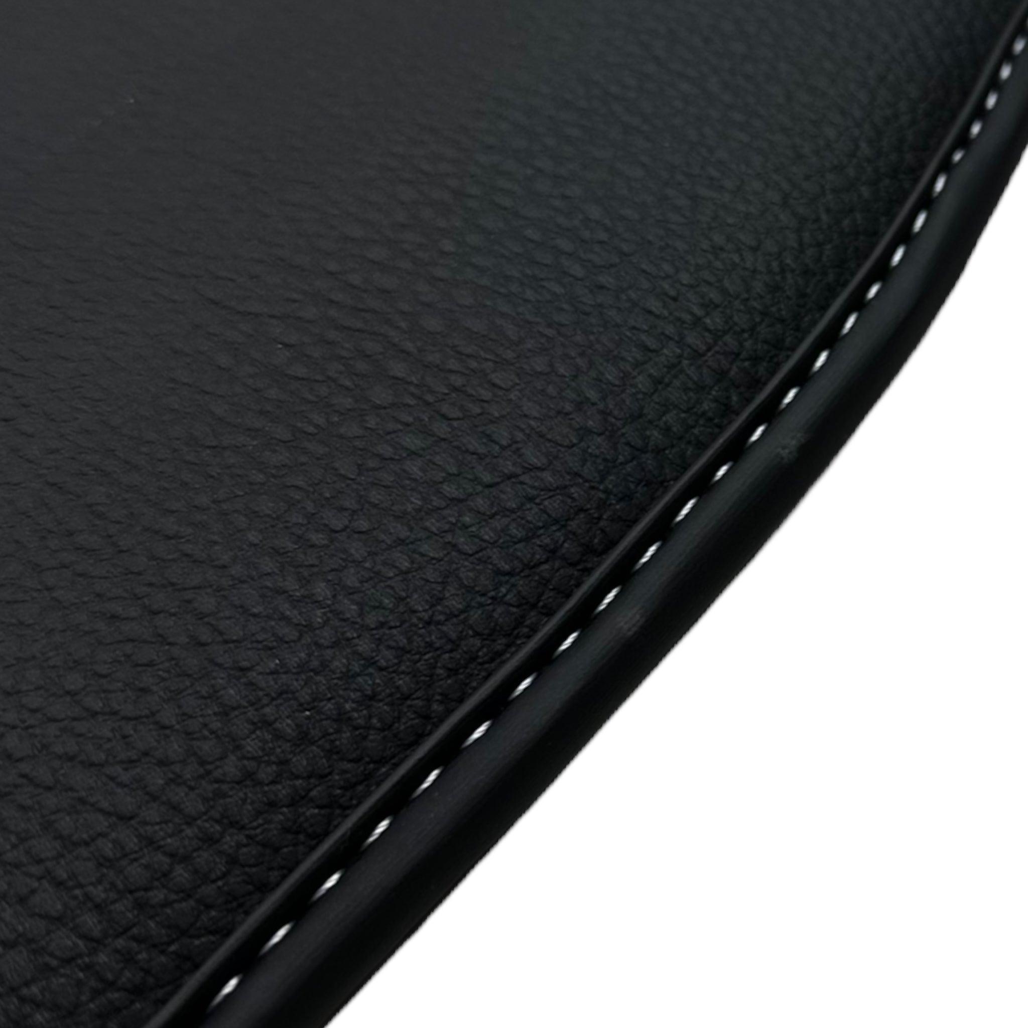 Black Floor Mats For Bentley Flying Spur (2013-2019) with Leather