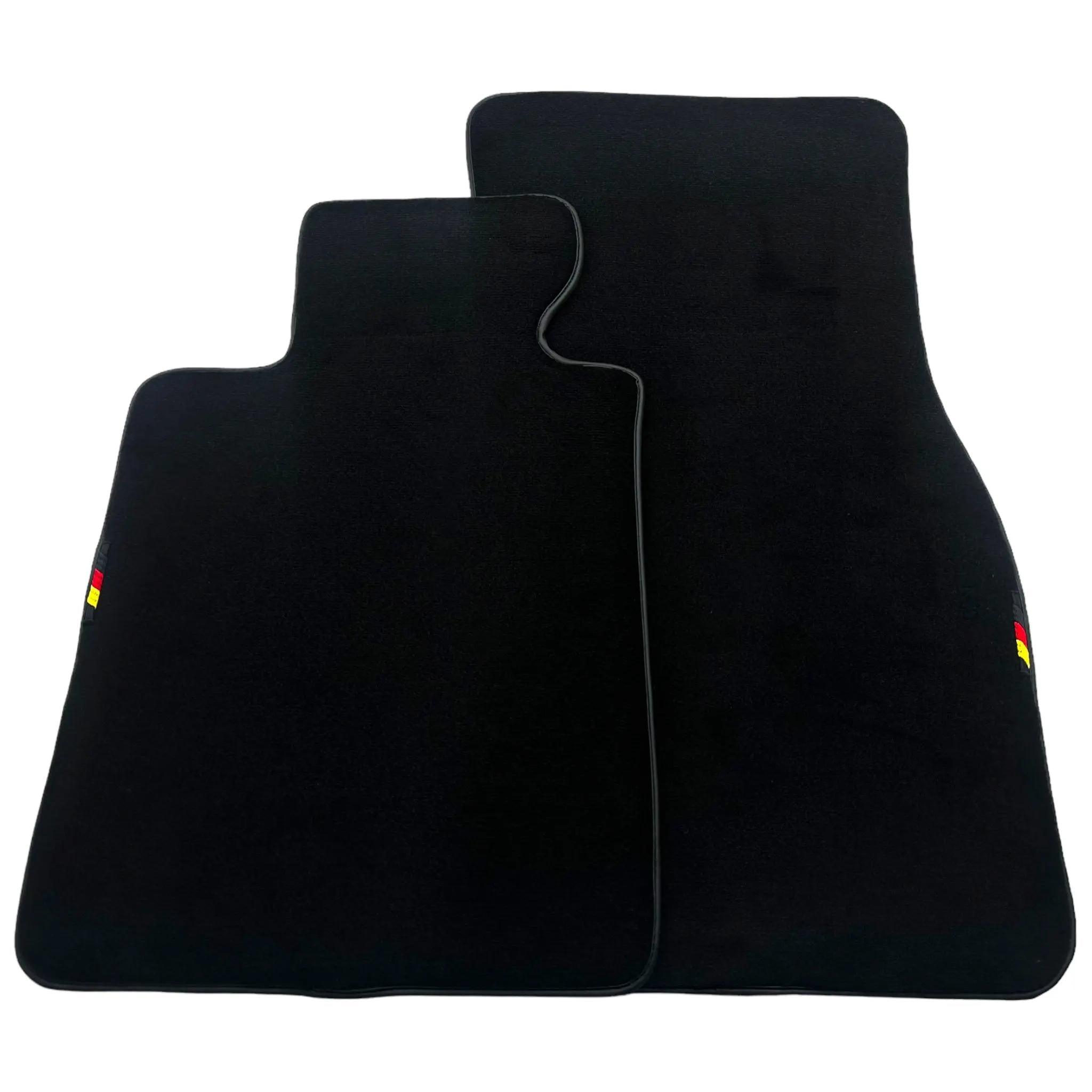 Black Floor Floor Mats For BMW 1 Series E81 Germany Edition - AutoWin