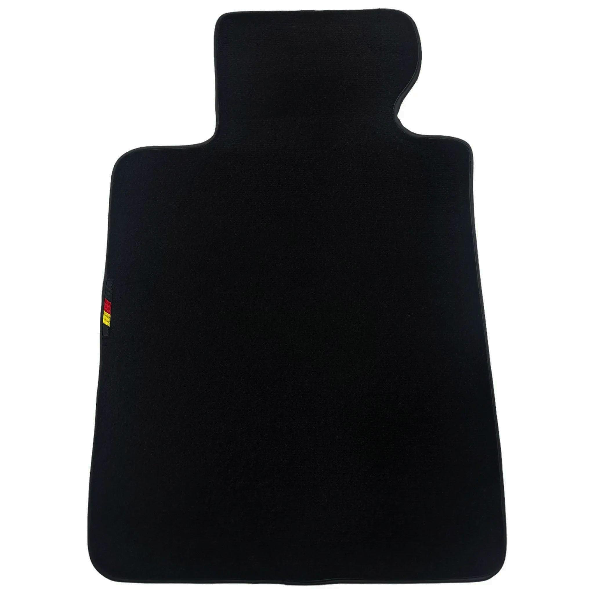 Black Floor Floor Mats For BMW 1 Series E82 Germany Edition - AutoWin