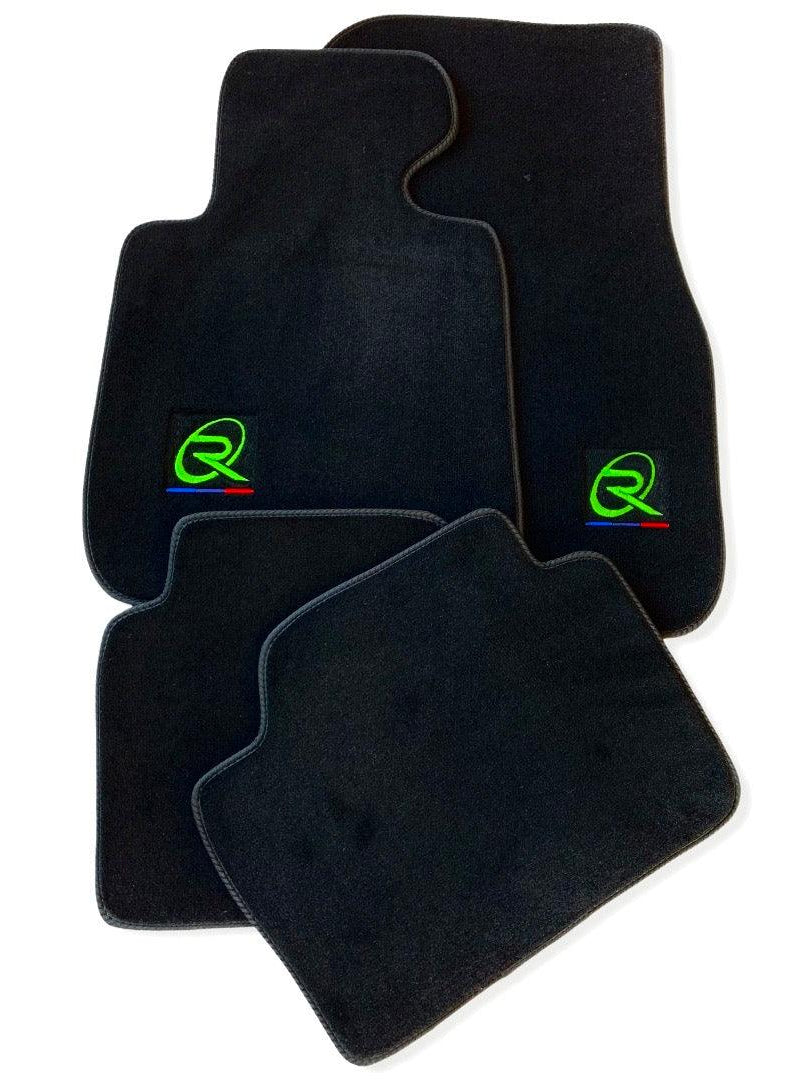 Black Floor Mats For BMW 1 Series F40 Tailored Set Perfect Fit - AutoWin
