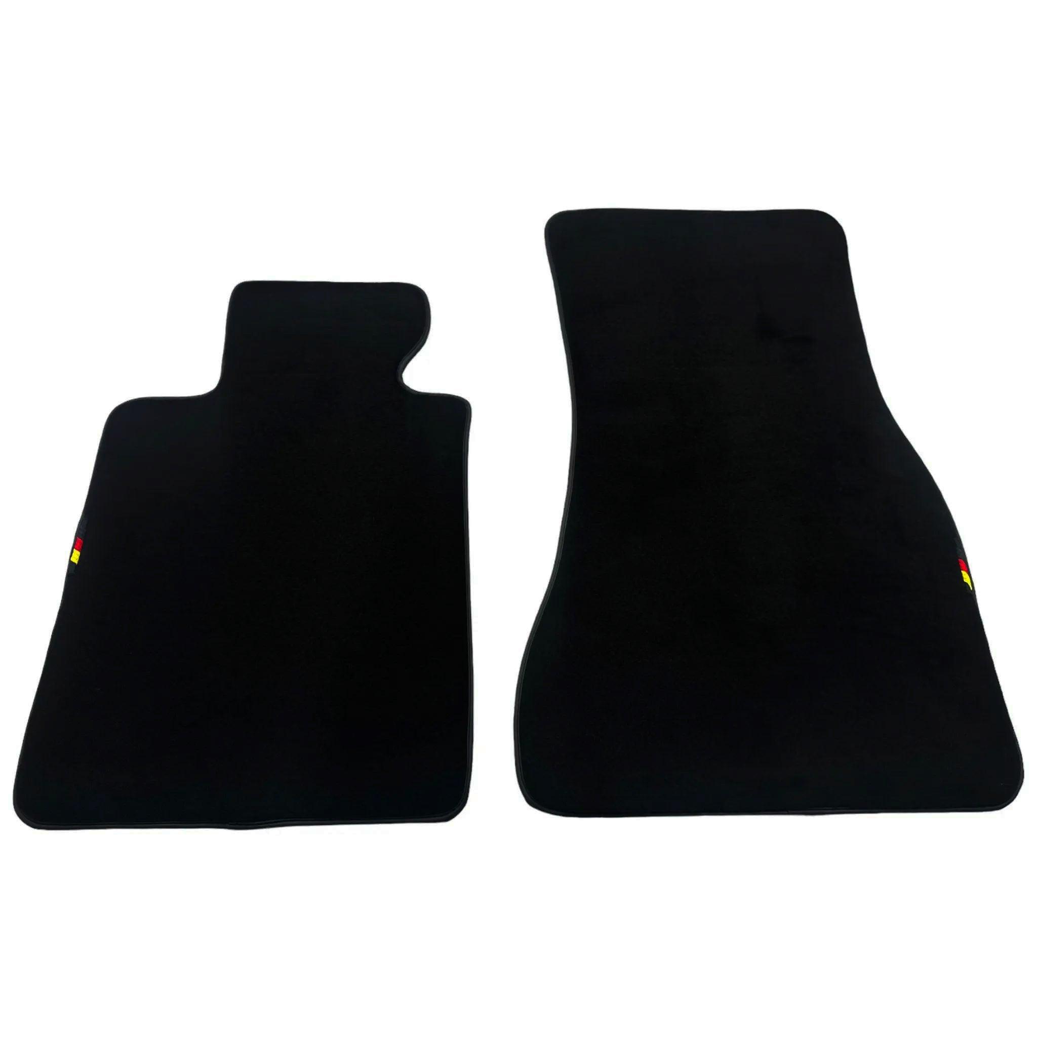 Black Floor Floor Mats For BMW 3 Series E90 Germany Edition - AutoWin