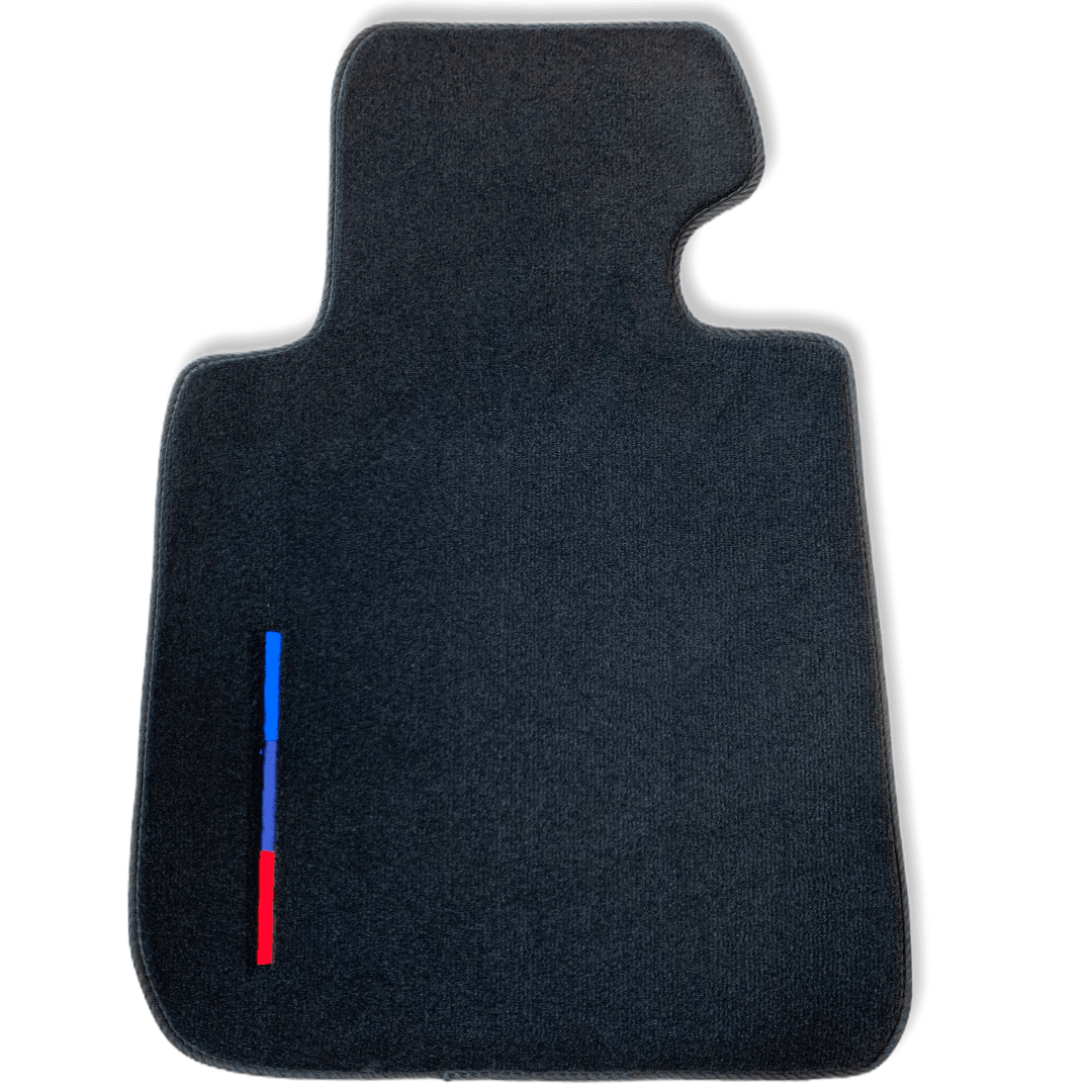 Black Floor Mats For BMW 3 Series F30 Tailored Set Perfect Fit - AutoWin