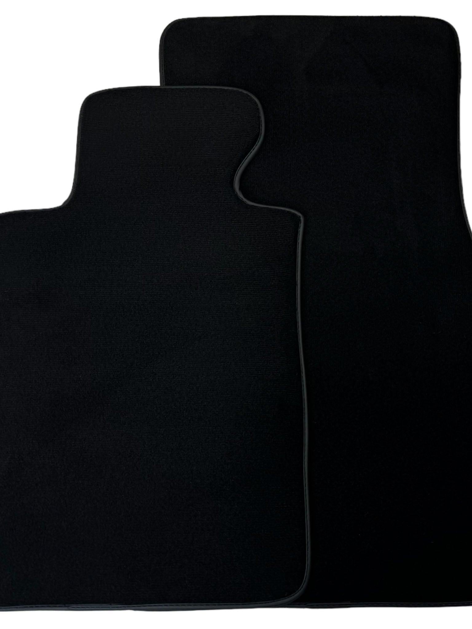 Black Floor Floor Mats For BMW 5 Series E60 | Black Trim