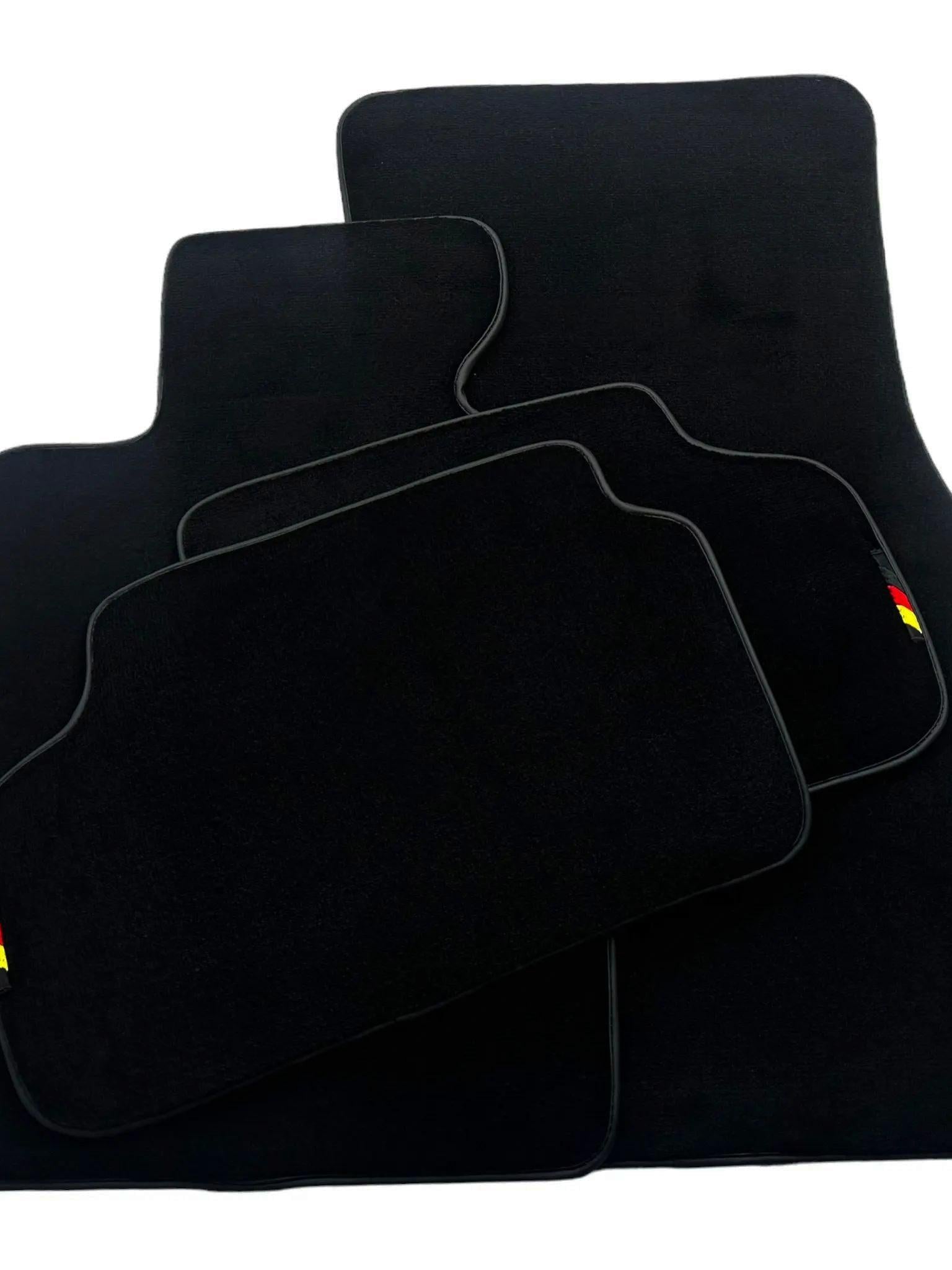 Black Floor Floor Mats For BMW 6 Series F06 Gran Coupe Germany Edition AutoWin Brand - AutoWin