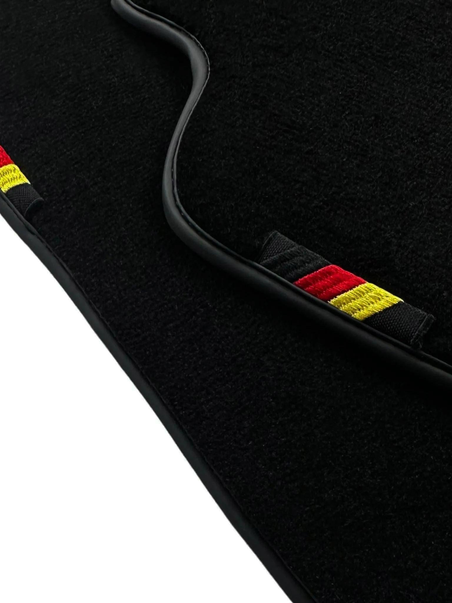 Black Floor Floor Mats For BMW X3 Series G01 Germany Edition - AutoWin