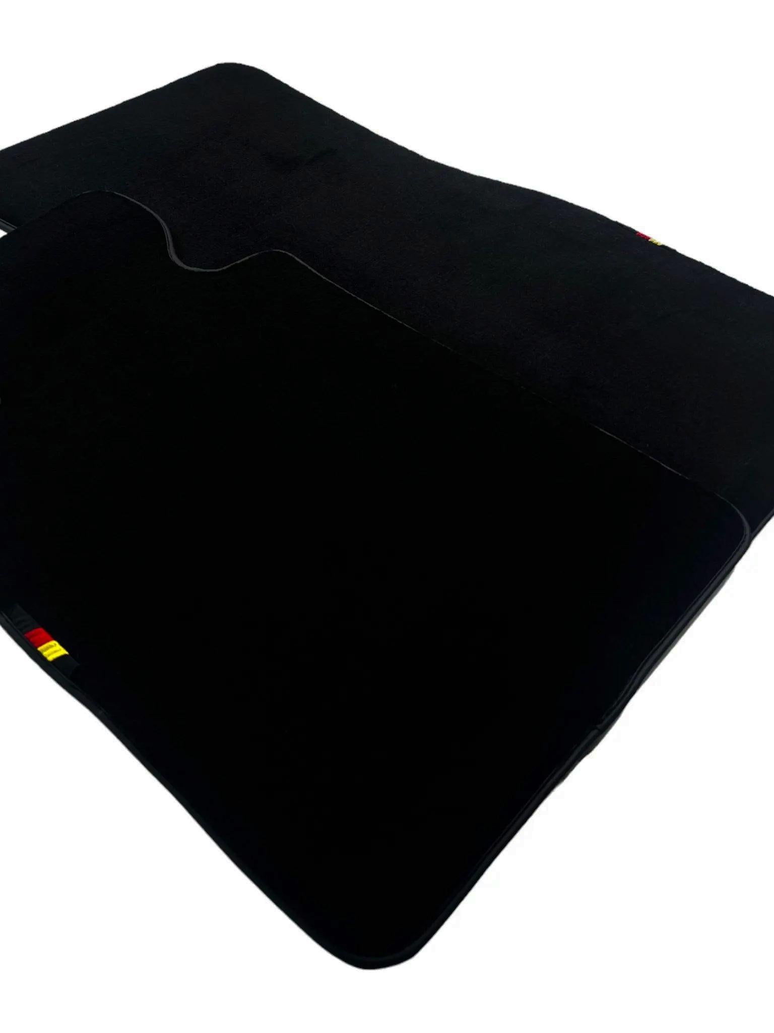 Black Floor Floor Mats For BMW X5 Series E70 Germany Edition - AutoWin