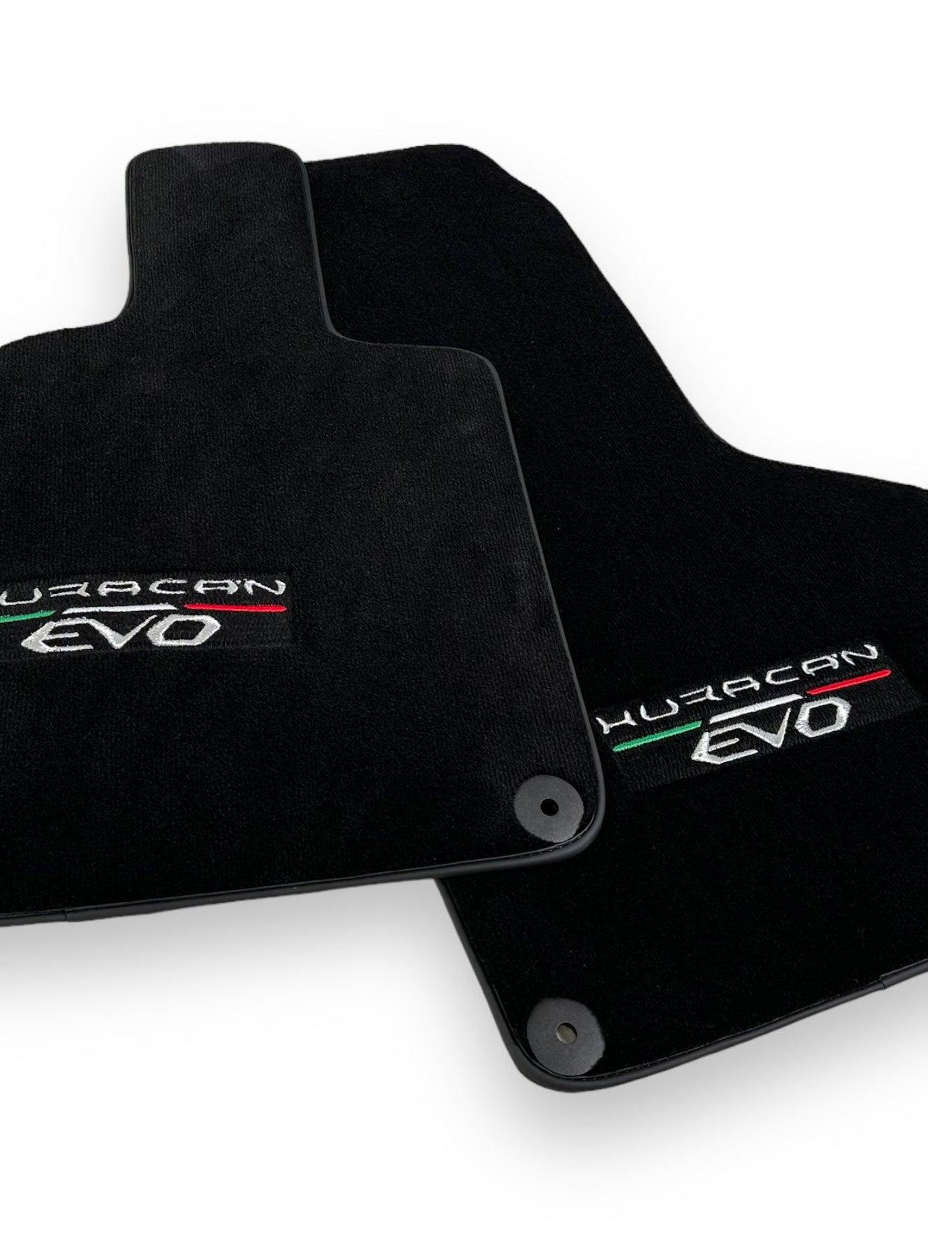 Black Floor Mats for Lamborghini Huracan EVO 2014-2023 - AutoWin