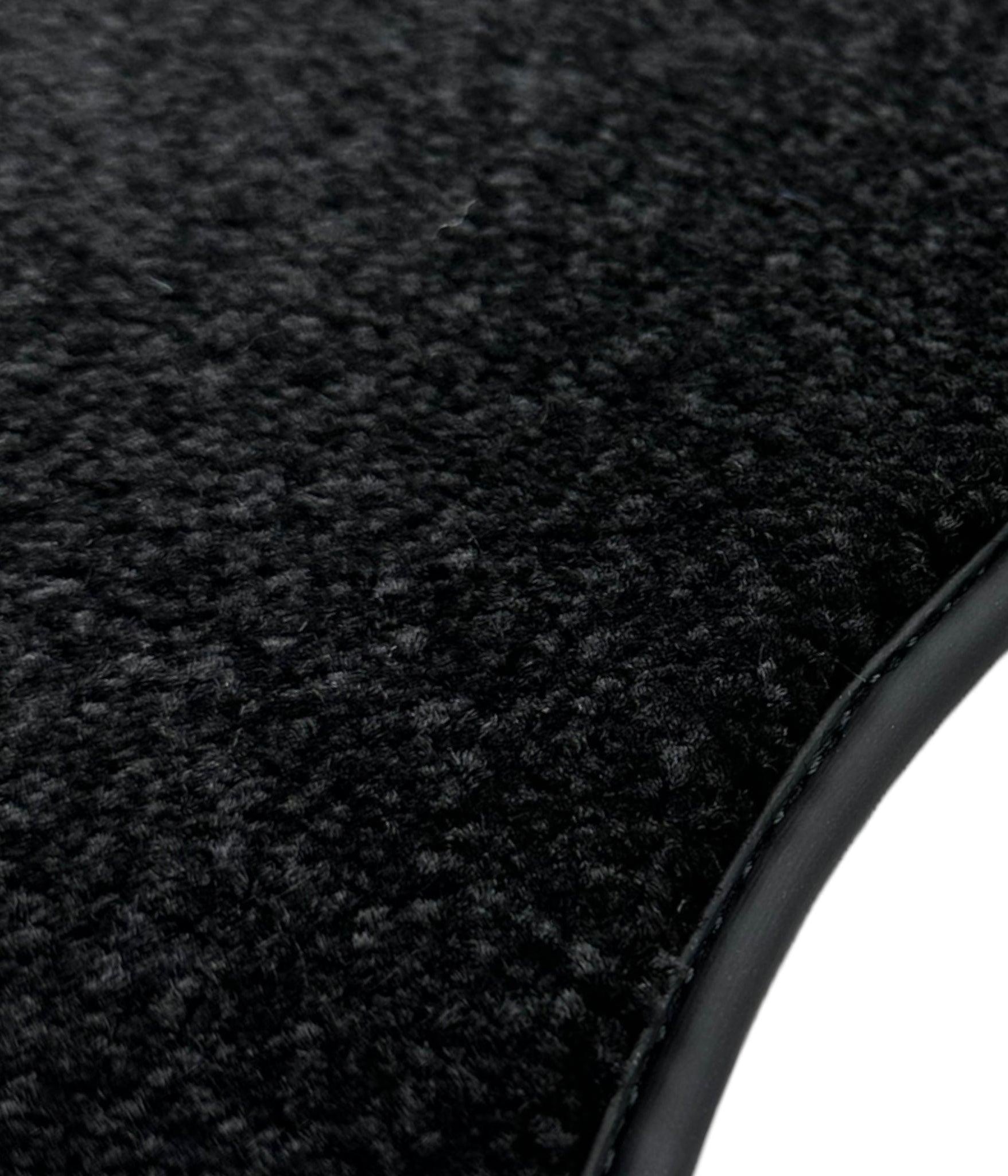 Black Luxury Floor Mats For Mercedes Benz A-Class W177 Hybrid (2019-2023) | ER56 Design