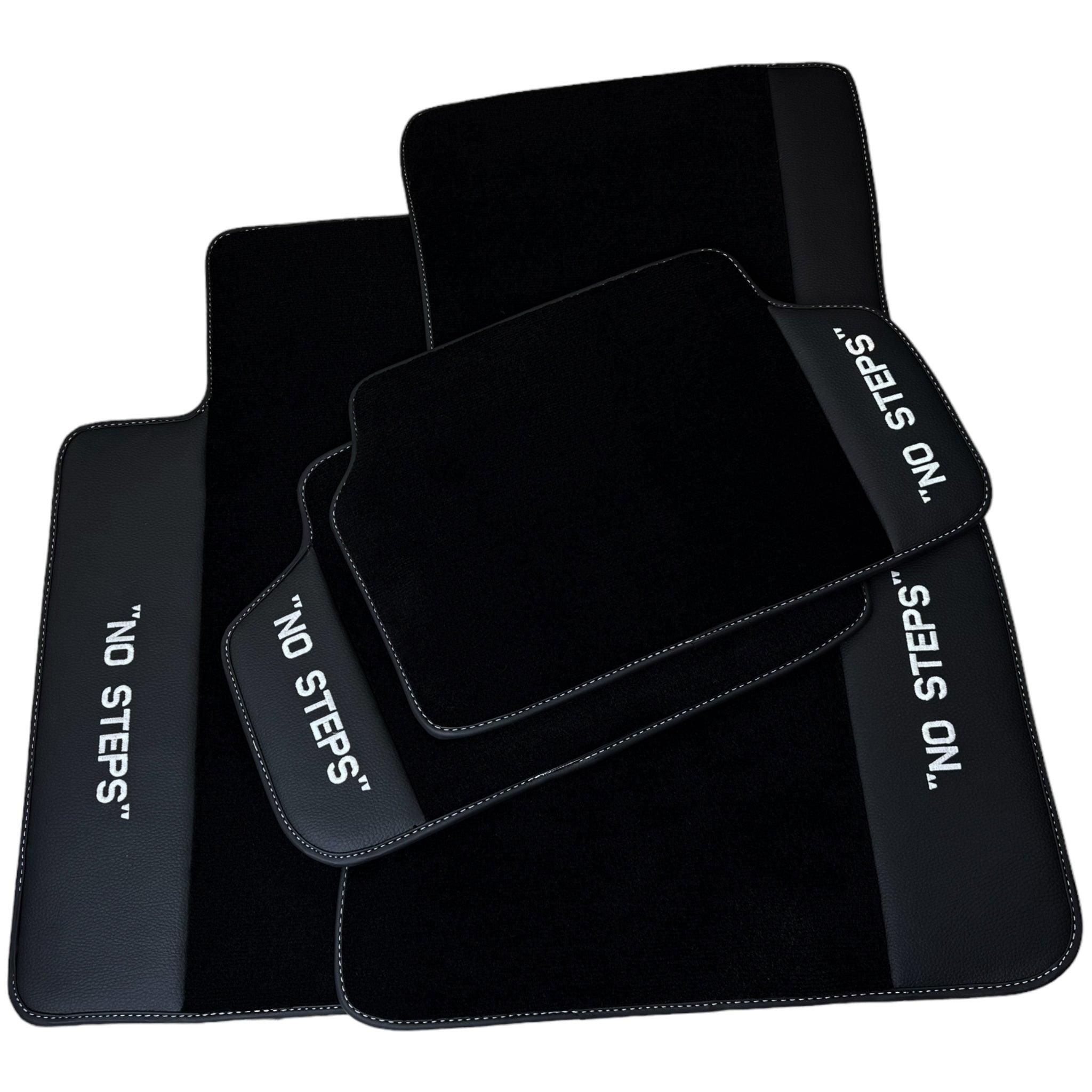 Black Floor Mats For BMW 4 Series G26 Gran Coupe No Steps Edition - AutoWin