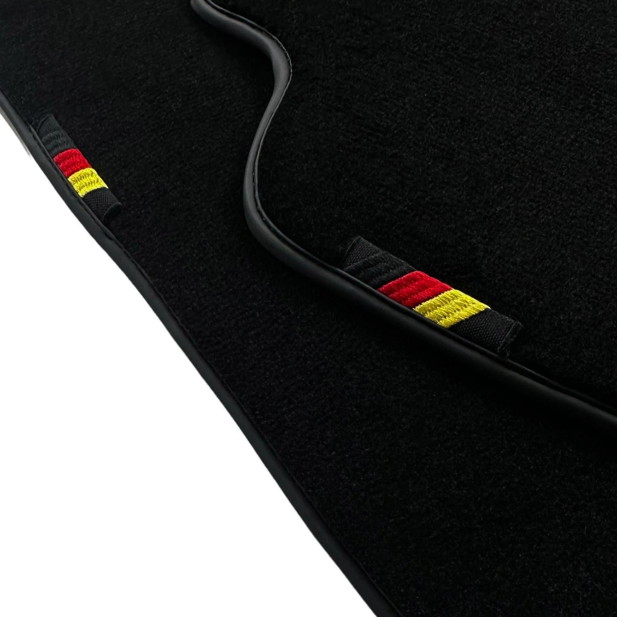 Black Floor Mats For BMW 5 Series G31 Wagon Germany Edition - AutoWin