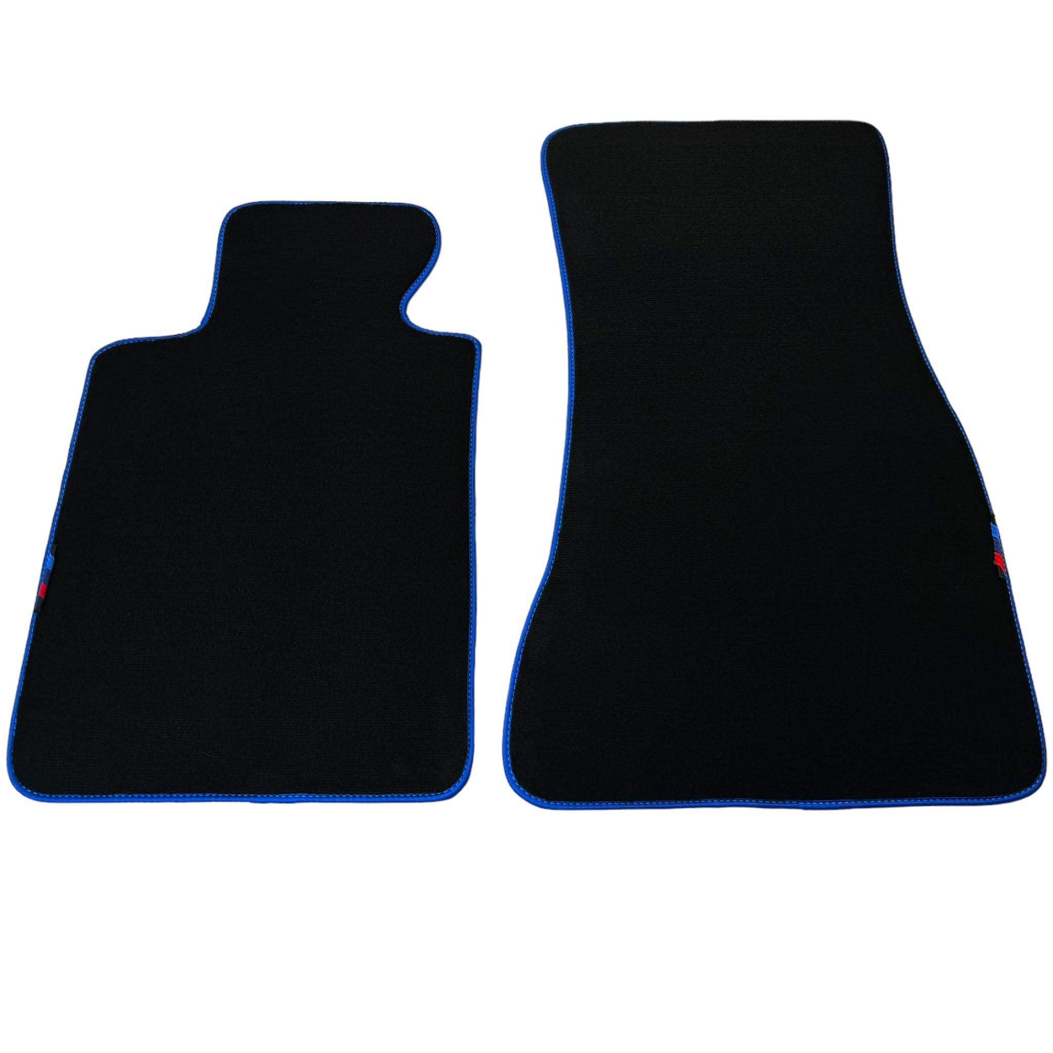 Black Floor Mats For BMW 7 Series E38 Long | Fighter Jet Edition