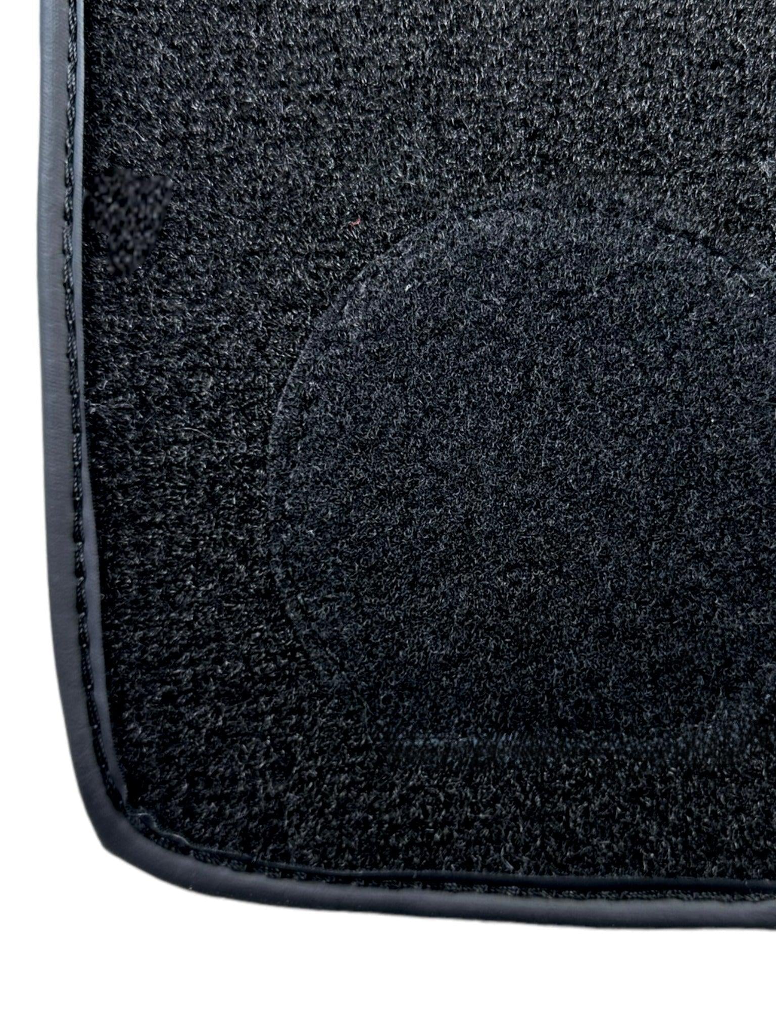 Black Sheepskin Floor Floor Mats For BMW X4M Series F98 ER56 Design