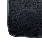 Black Sheepskin Floor Mats For BMW 5 Series G31 Wagon ER56 Design