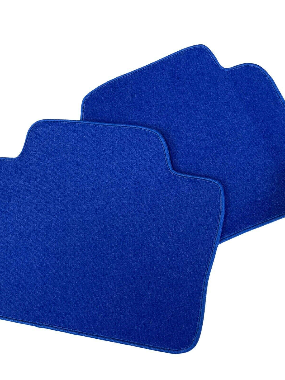 Blue Floor Mats For BMW 1 Series E81 Tailored Set Perfect Fit - AutoWin