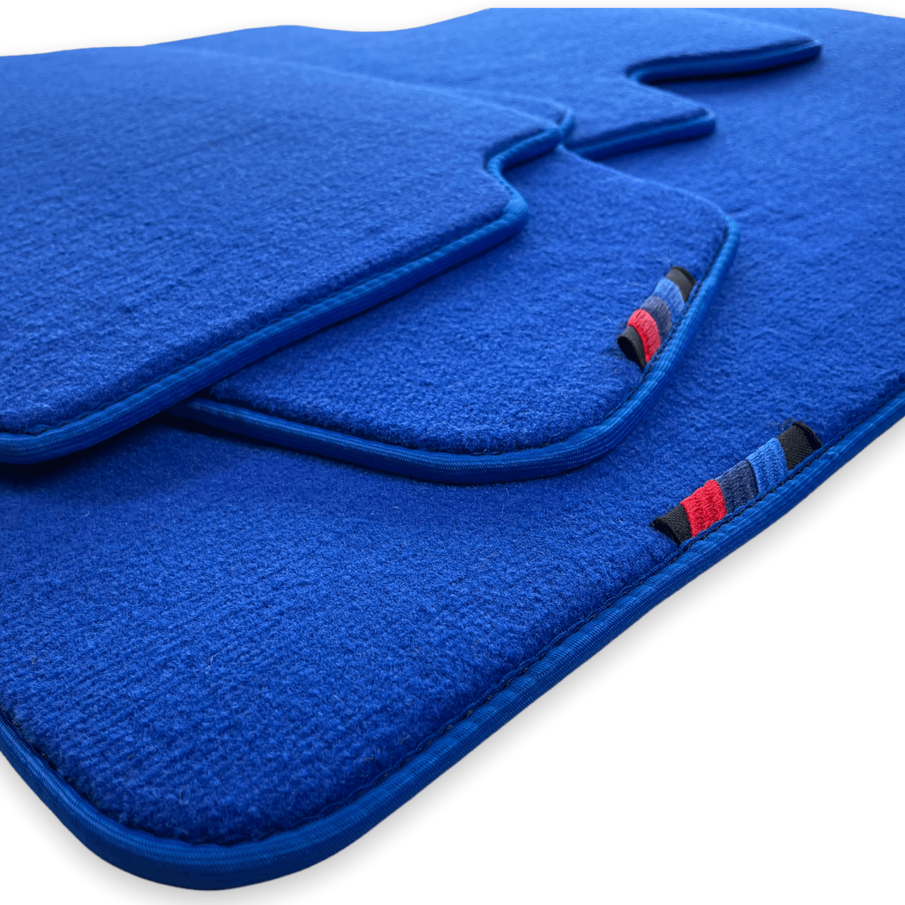 Blue Floor Mats For BMW 1 Series E81 With M Package - AutoWin