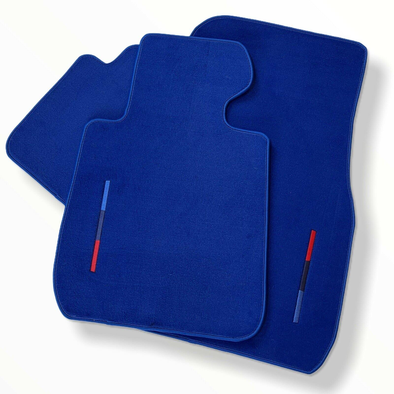 Blue Floor Mats For BMW 1 Series E87 With M Package - AutoWin