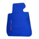 Blue Floor Mats For BMW 1 Series F20 With M Package - AutoWin