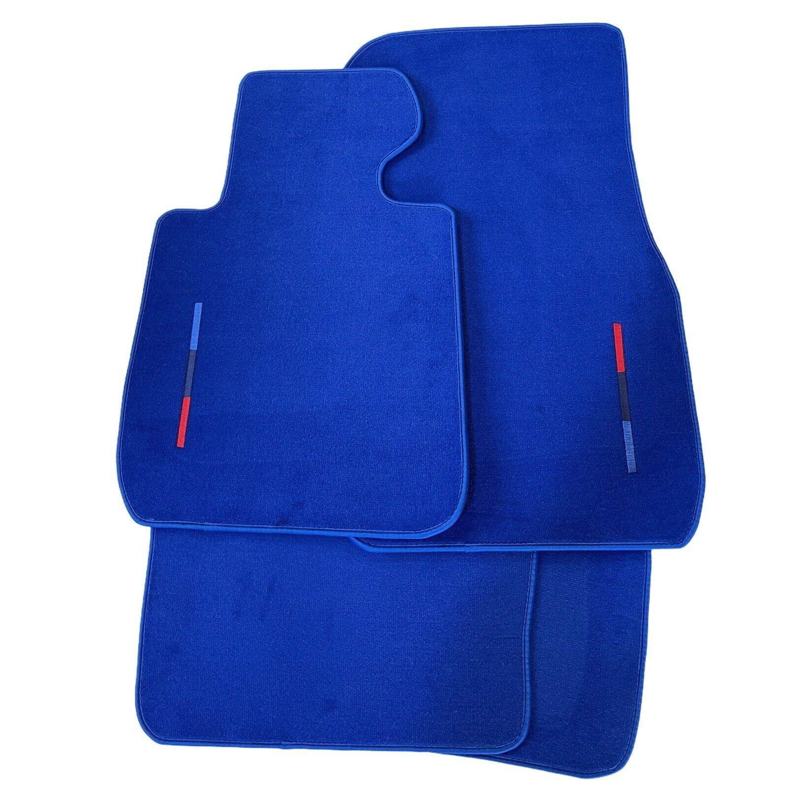 Blue Floor Mats For BMW 2 Series F22 With M Package - AutoWin