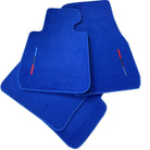 Blue Floor Mats For BMW 2 Series F45 With M Package - AutoWin