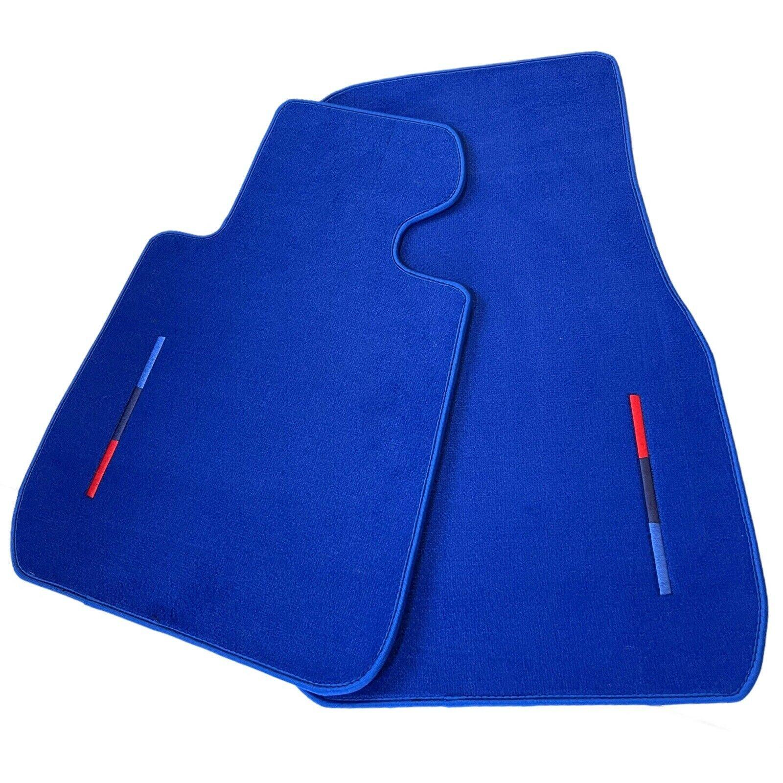 Blue Floor Mats For BMW 3 Series F30 M Package - AutoWin