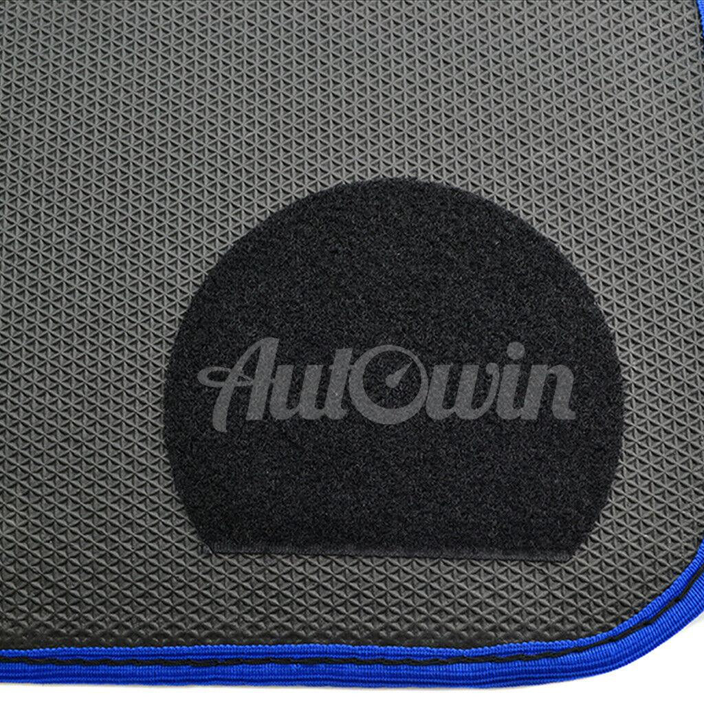 Blue Floor Mats For BMW 3 Series F34 Gt 2013-2020 With M Package - AutoWin