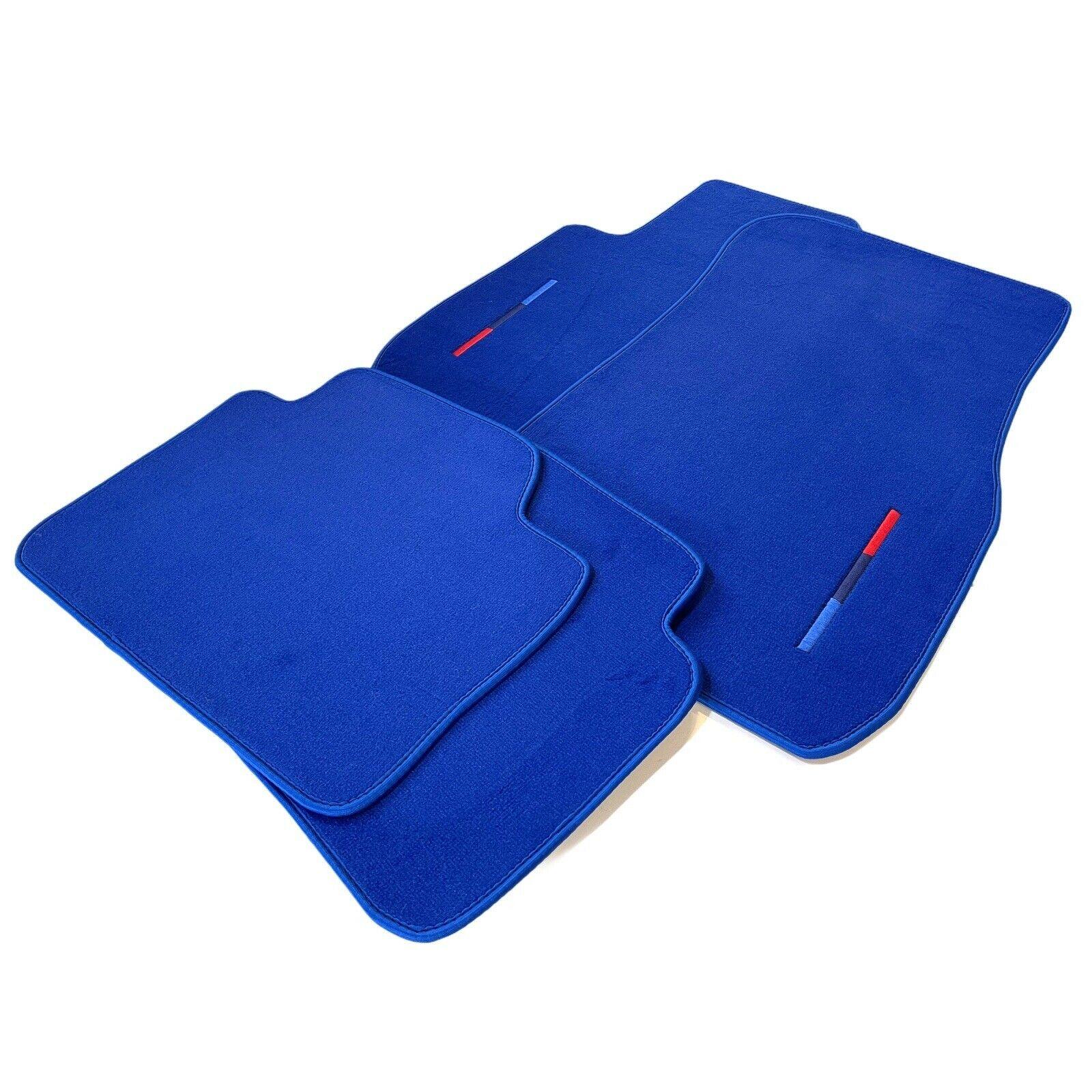 Blue Floor Mats For BMW 3 Series F34 Gt 2013-2020 With M Package - AutoWin