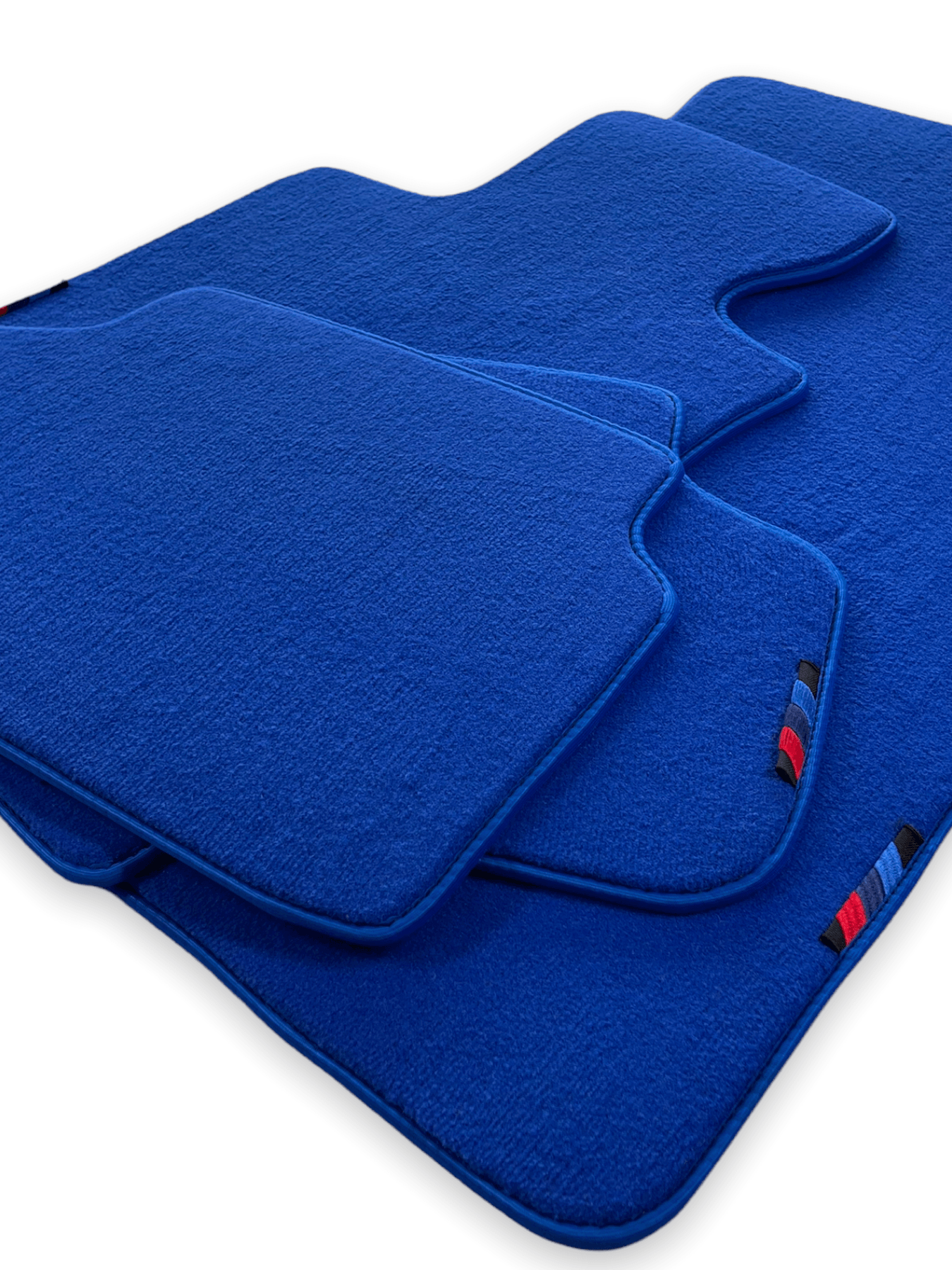 Blue Floor Mats For BMW 4 Series F32 With M Package - AutoWin