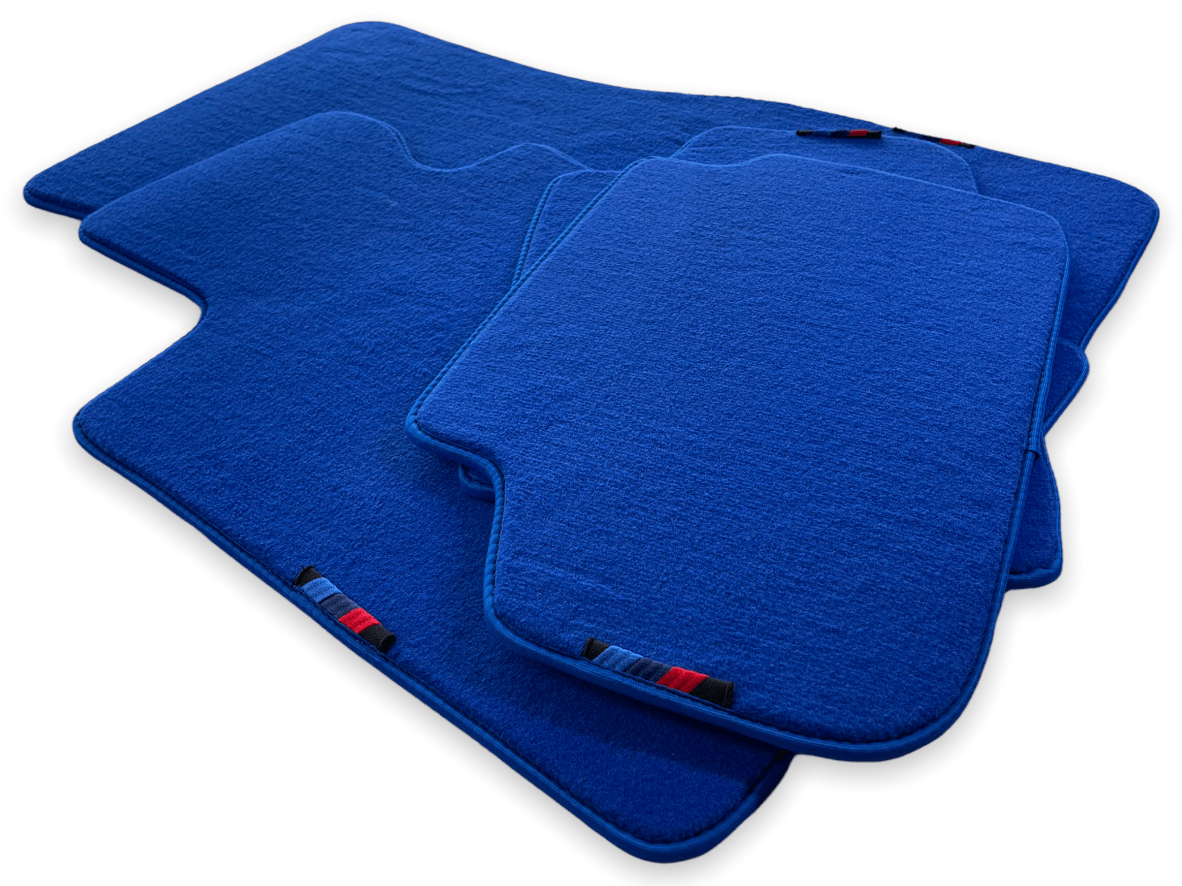 Blue Floor Mats For BMW 5 Series F07 Gt With M Package - AutoWin