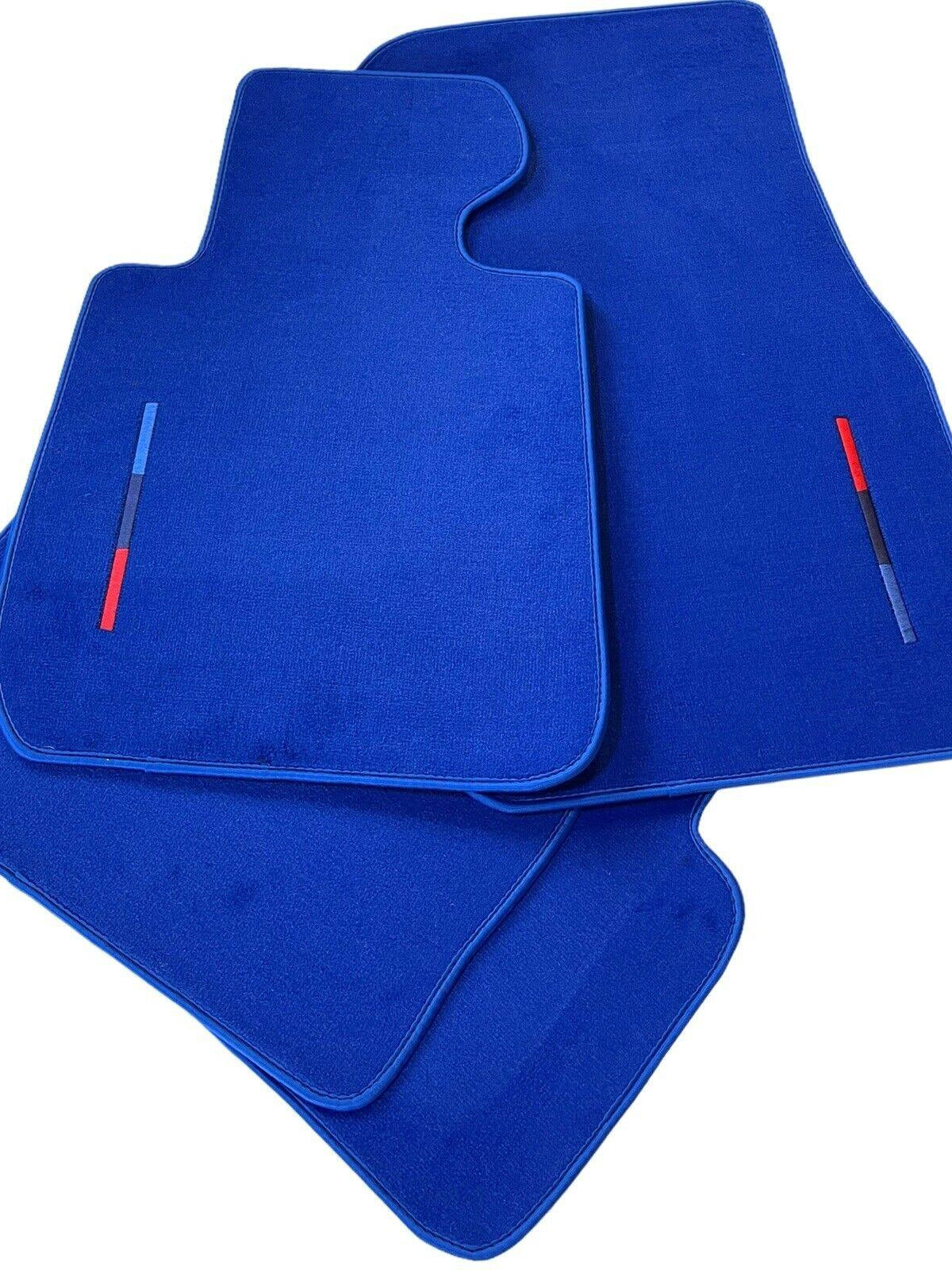 Blue Floor Mats For BMW 6 Series F06 Gran Coupe With M Package - AutoWin