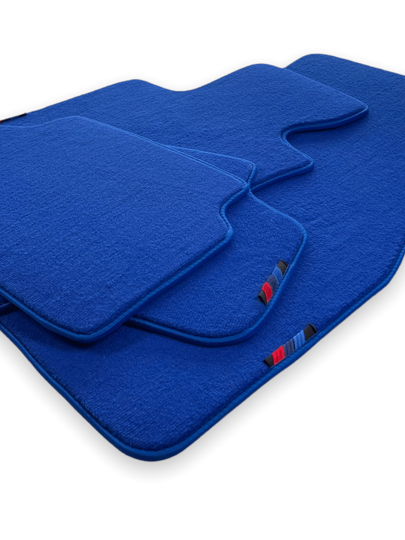 Blue Floor Mats For BMW 7 Series E66 With M Package - AutoWin