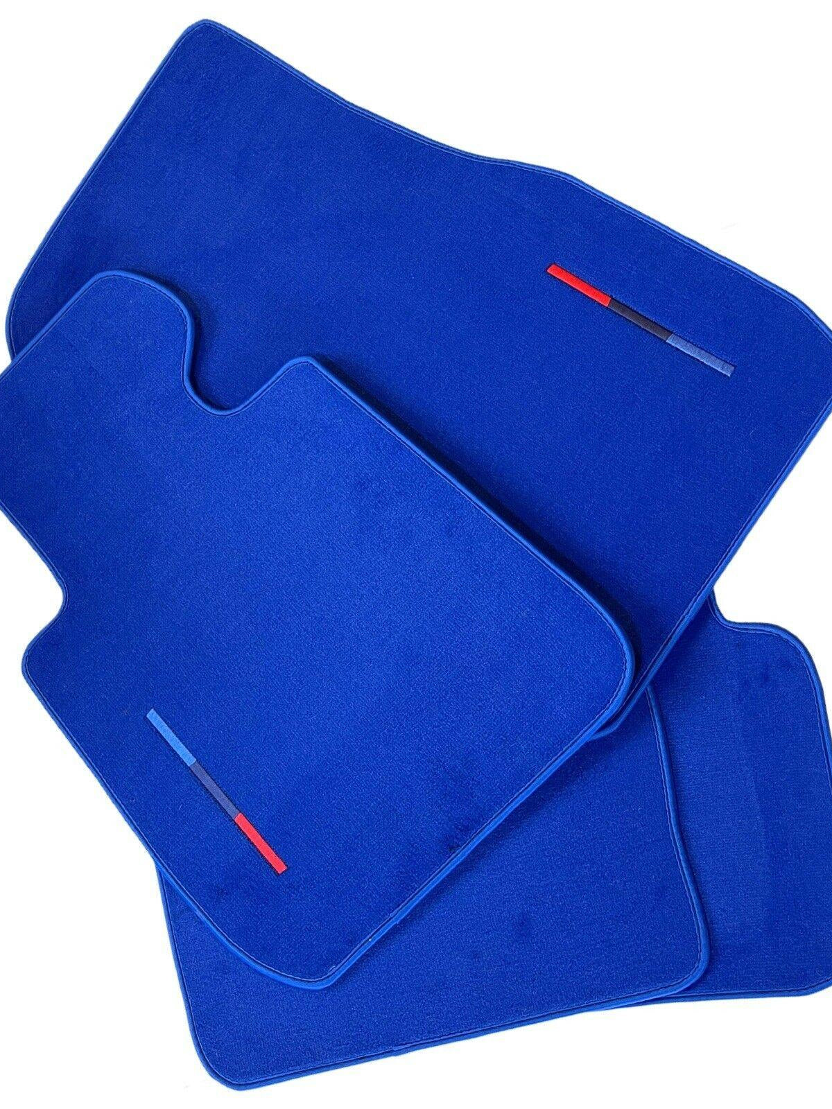 Blue Floor Mats For BMW X6 Series E71 With M Package - AutoWin