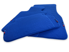 Blue Floor Mats For BMW Z4 Series G29 With M Package - AutoWin