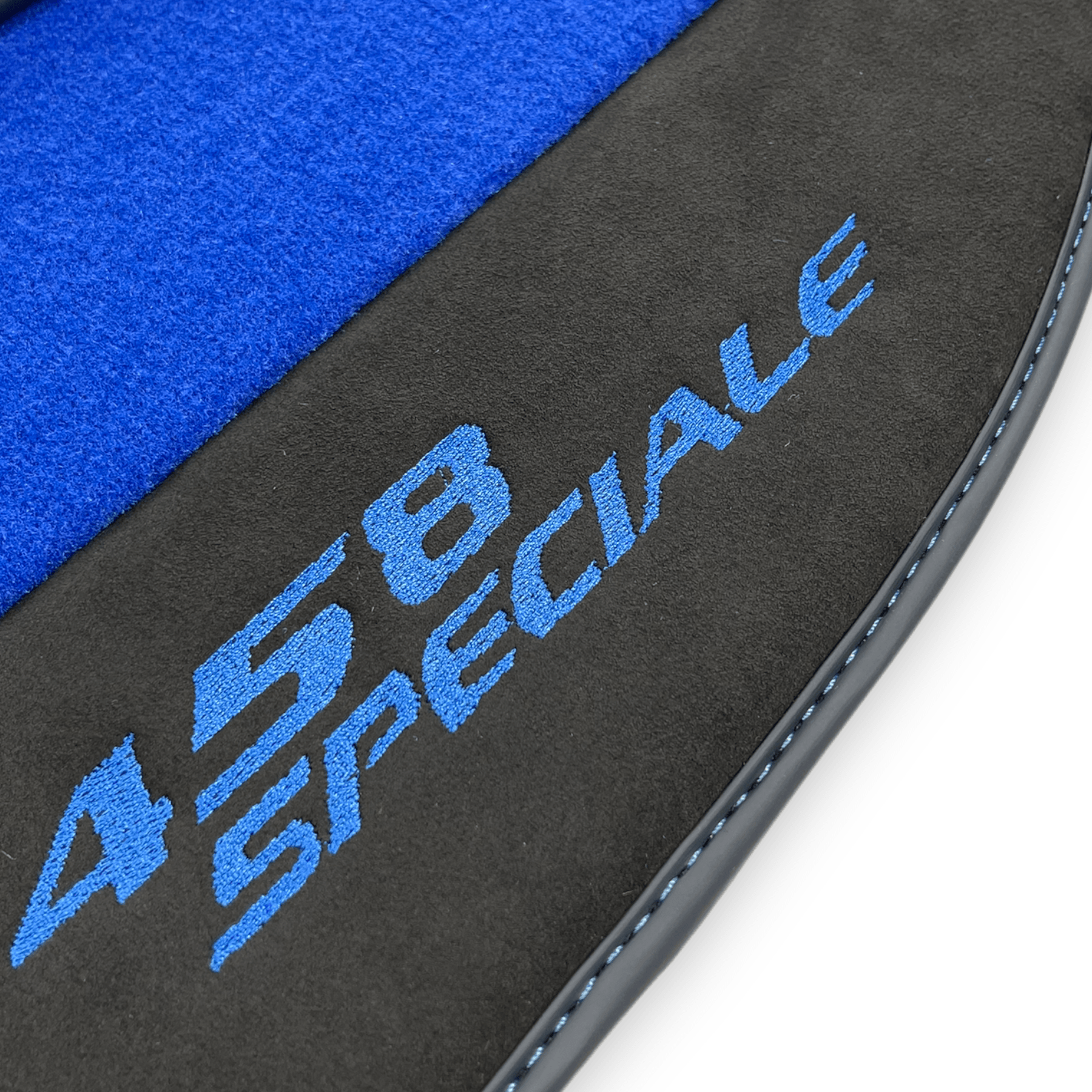 Blue Floor Mats For Ferrari 458 Speciale 2012-2015 - AutoWin