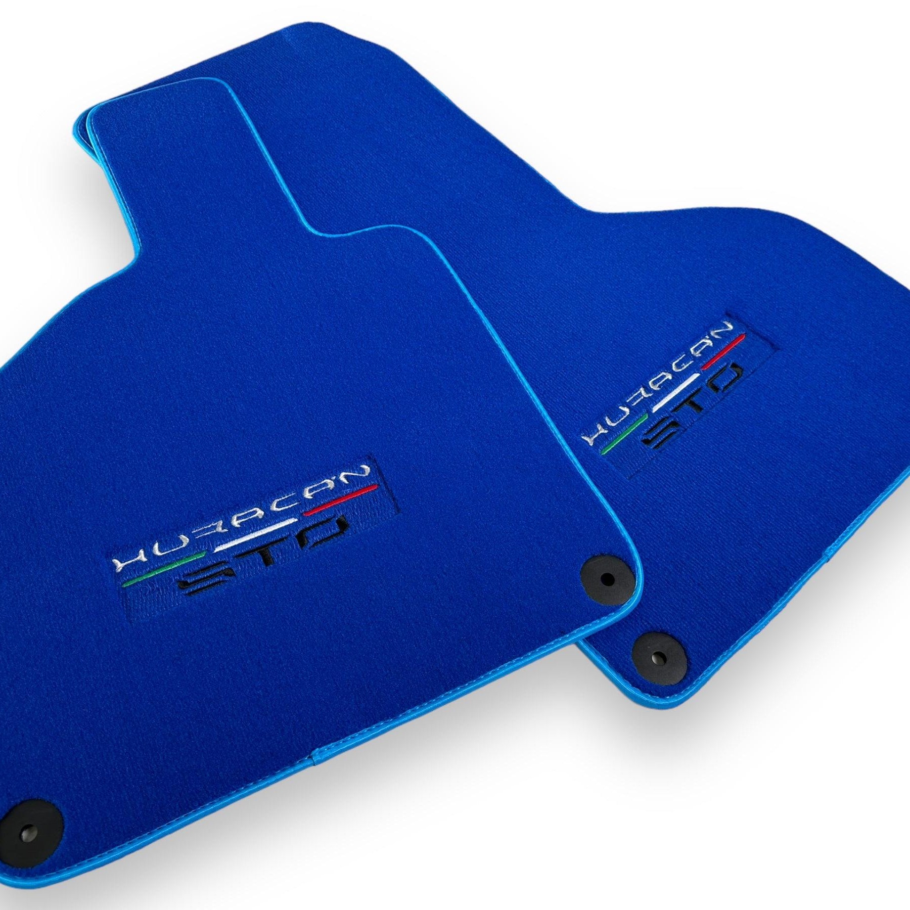 Blue Floor Mats for Lamborghini Huracan STO 2014-2023 - AutoWin