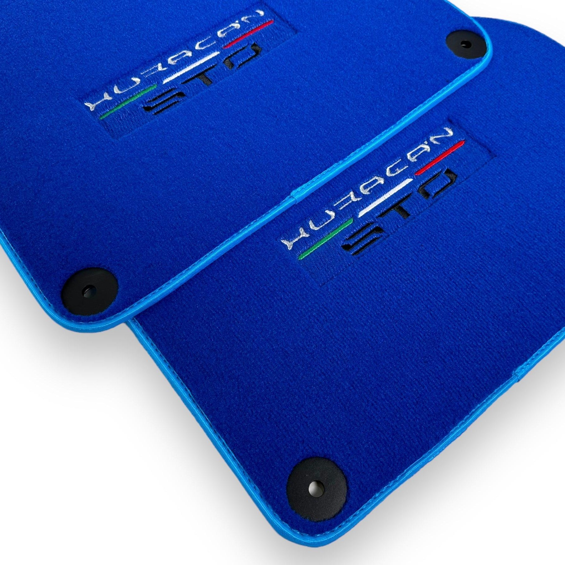 Blue Floor Mats for Lamborghini Huracan STO 2014-2023 - AutoWin