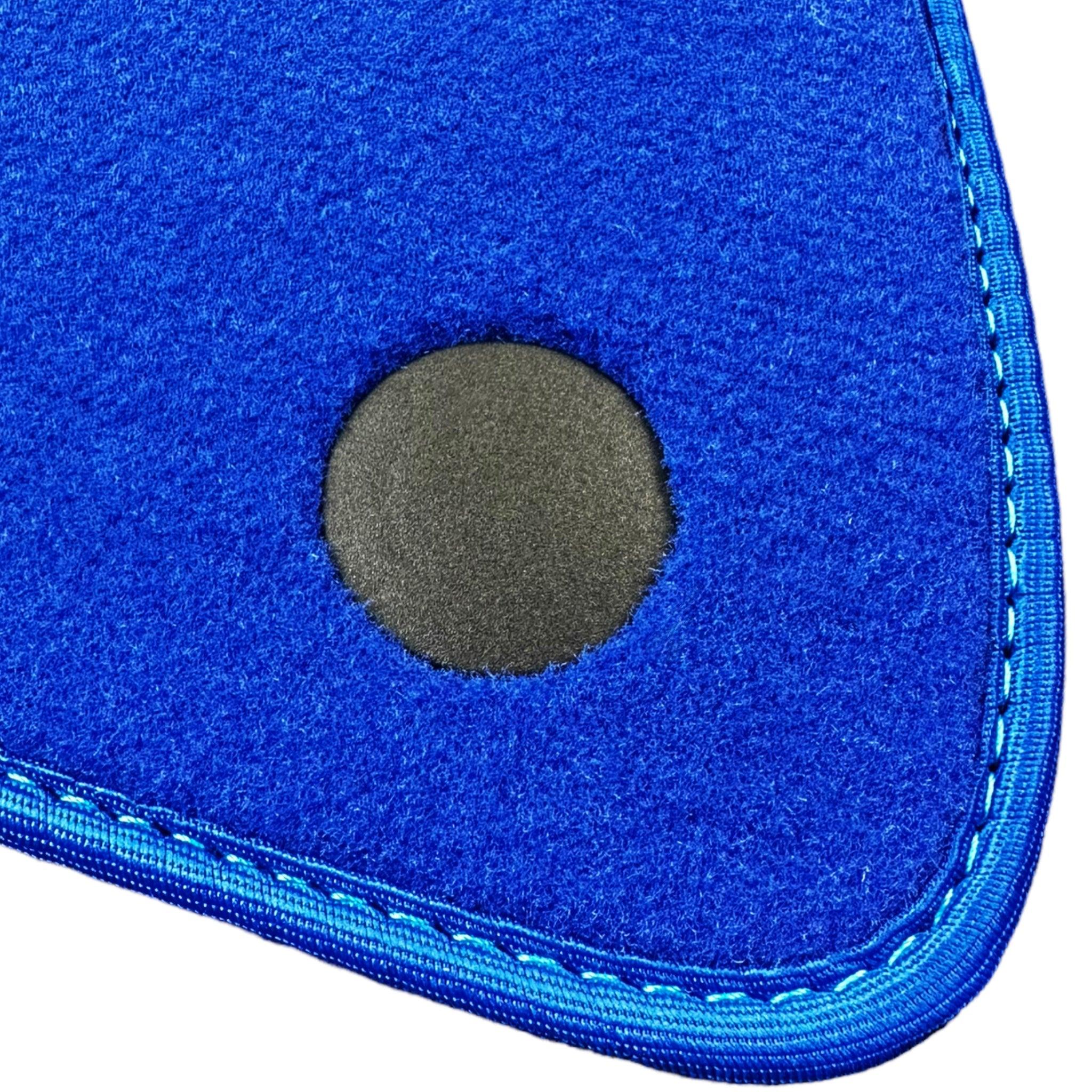 Blue Floor Mats For Mercedes Benz E-Class C207 Coupe Facelift (2013-2017) | Limited Edition