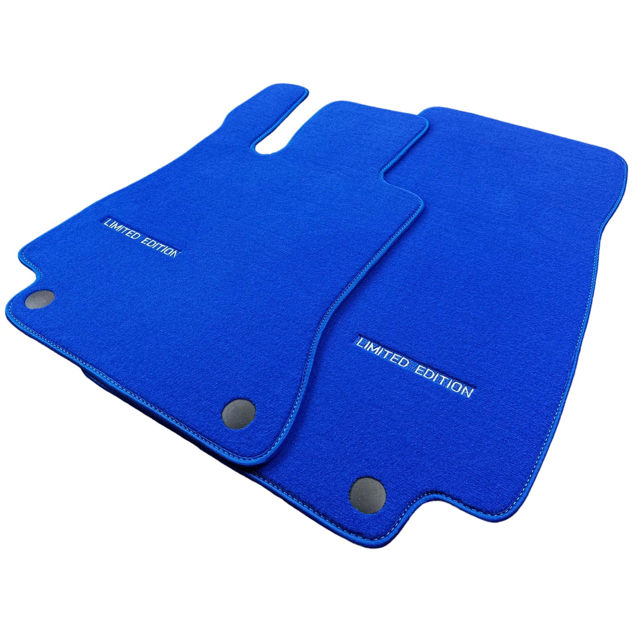 Blue Floor Mats For Mercedes Benz GLE-Class C167 Coupe - 5 Seats (2020-2023) Hybrid | Limited Edition