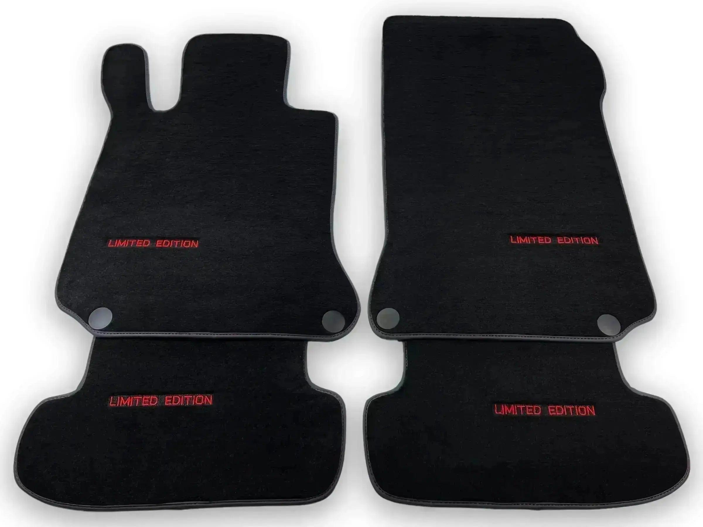 Blue Floor Mats For Mercedes Benz GLE-Class W166 Allrounder (2015-2019) | Limited Edition