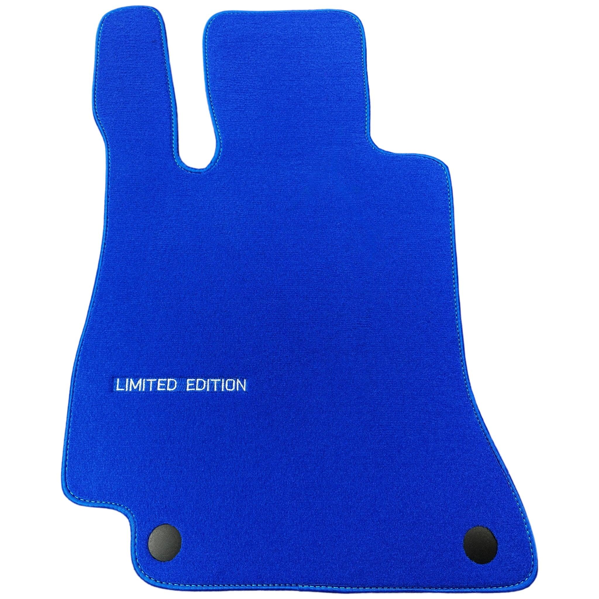 Blue Floor Mats For Mercedes Benz S-Class W126 (1979-1991) | Limited Edition