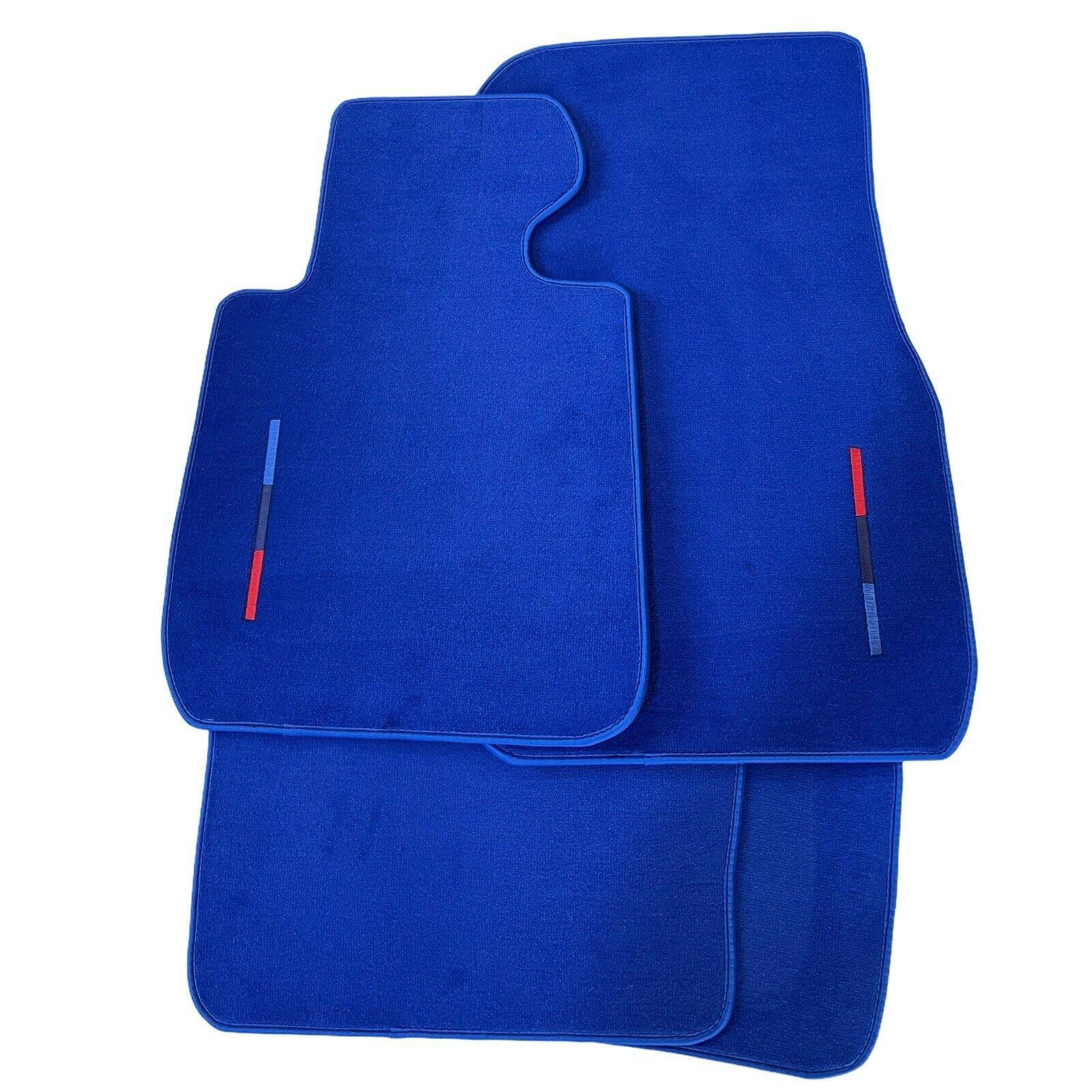 Blue Mats For BMW 1 Series F21 3-door Hatchback With M Package - AutoWin