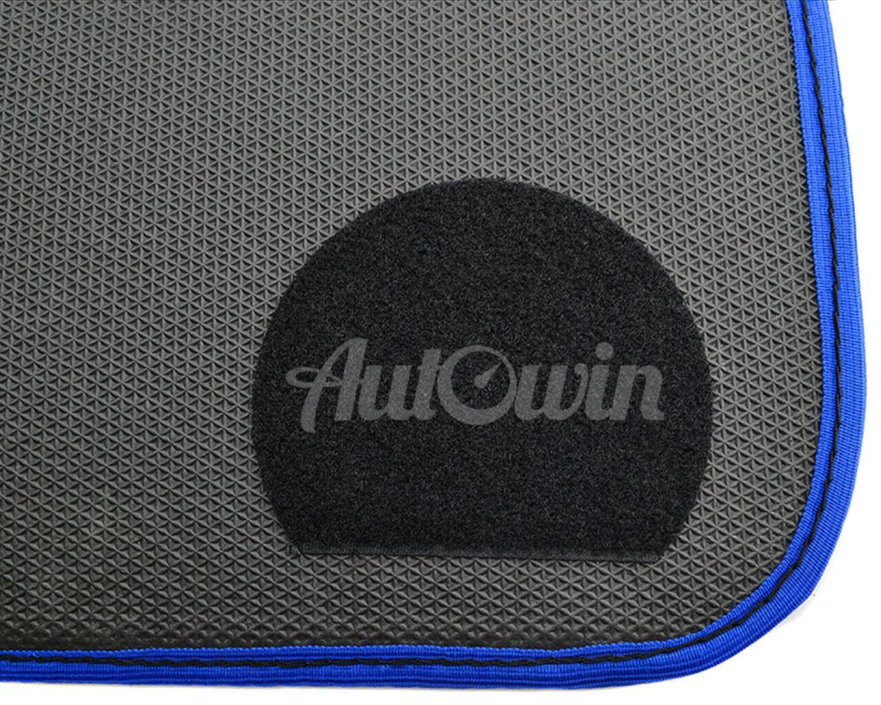 Blue Mats For BMW M5 F10 With M Package - AutoWin