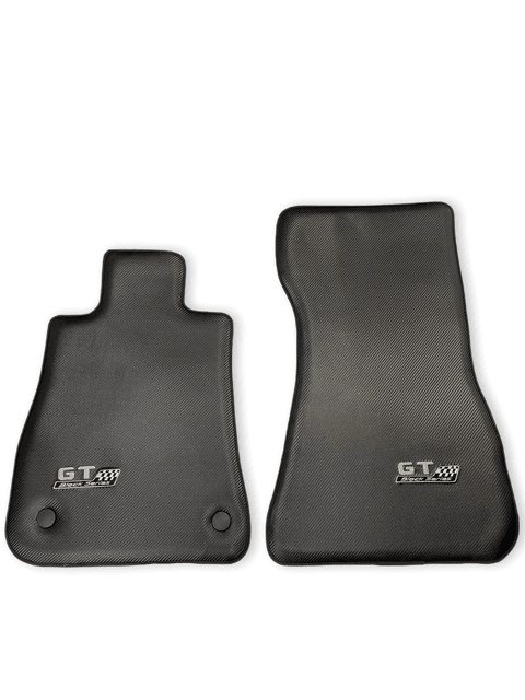 Carbon Leather Floor Mats For Mercedes-Benz Amg Gt Black Series - AutoWin