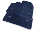 Dark Blue Floor Mats for A7 - C8 (2018-2023) | ER56 Design
