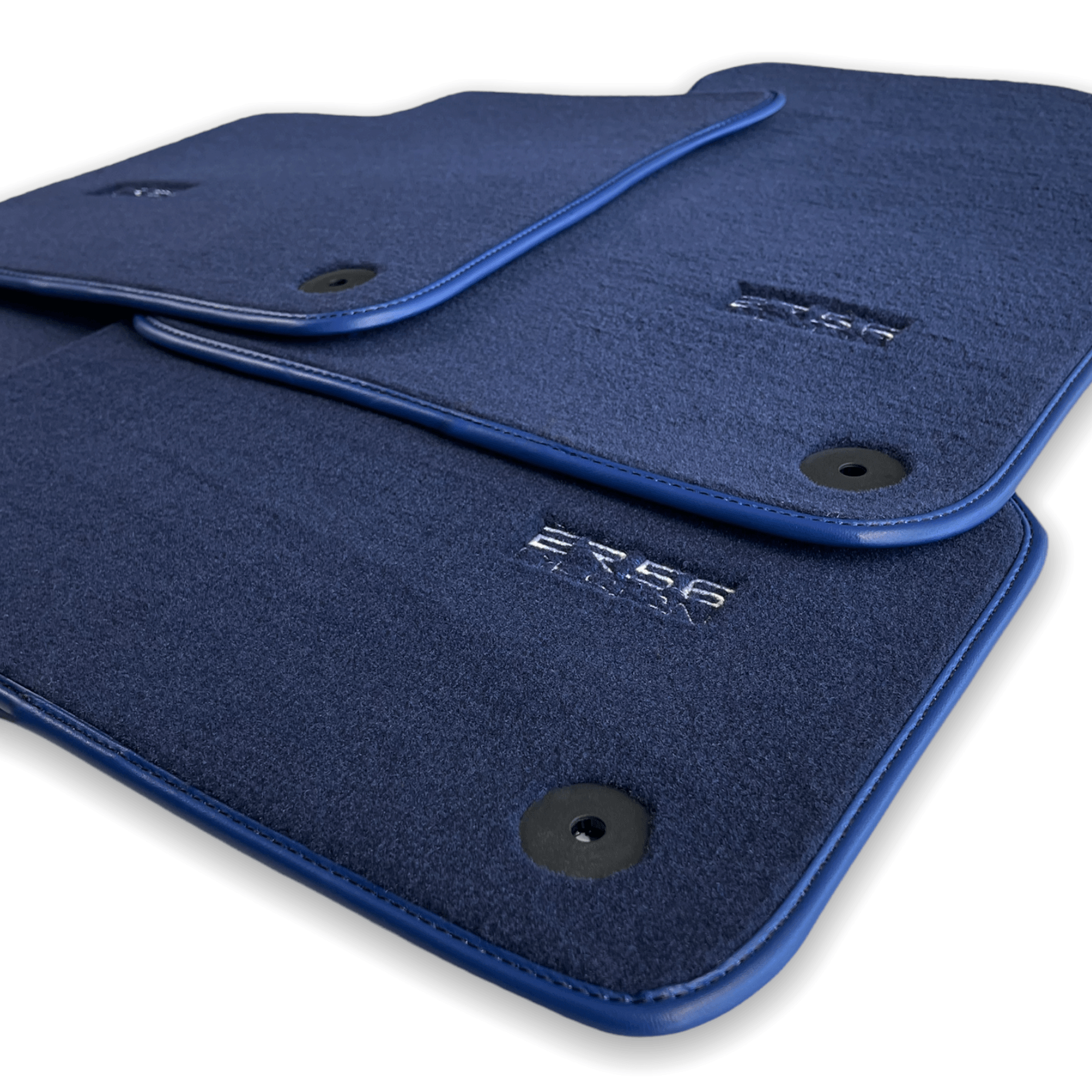 Dark Blue Floor Mats for Audi A3 - Convertible (2014-2020) | ER56 Design