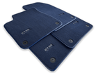 Dark Blue Floor Mats for Audi A4 - B6 Convertible (2002-2006) | ER56 Design