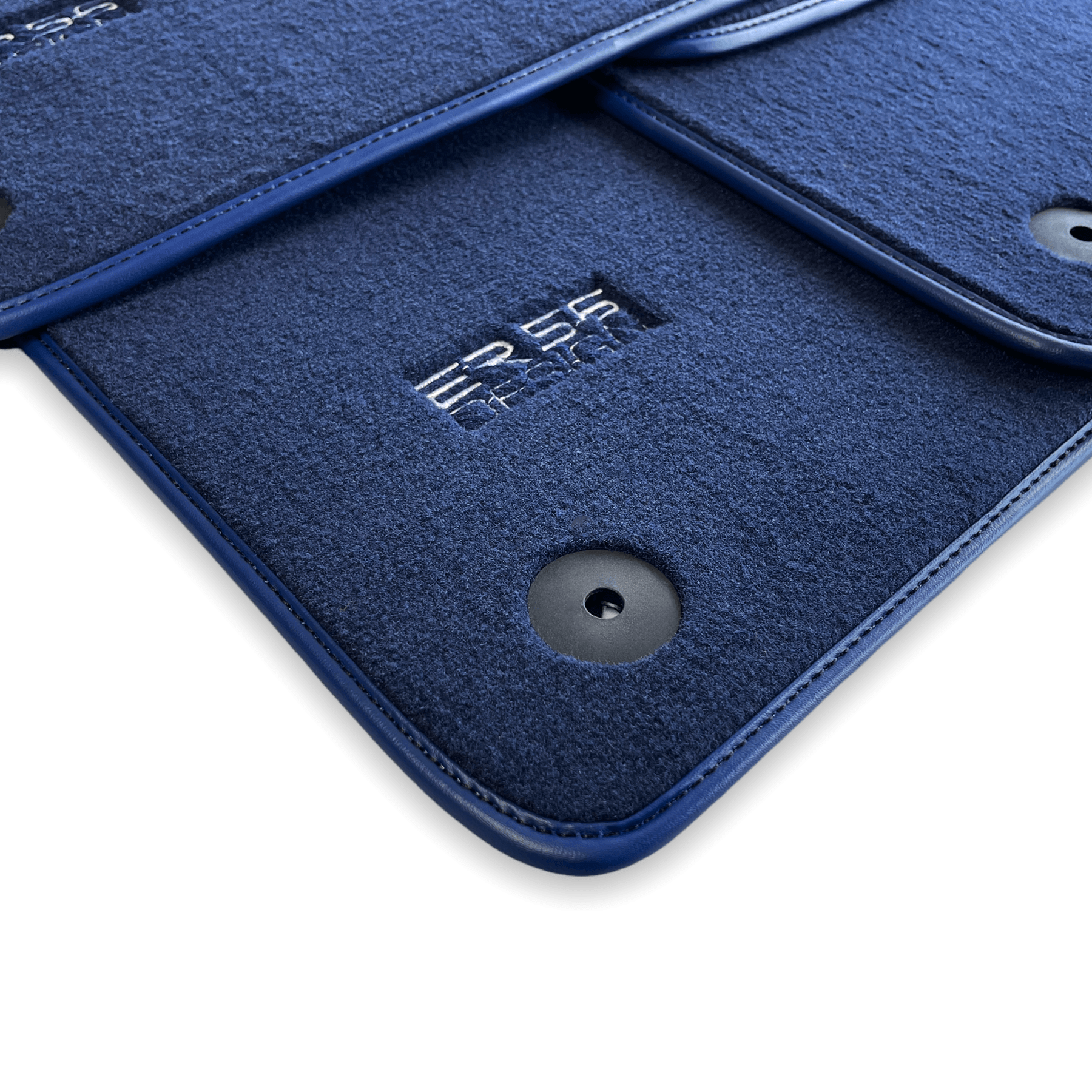 Dark Blue Floor Mats for Audi A4 - B9 Sedan (2015-2018) | ER56 Design