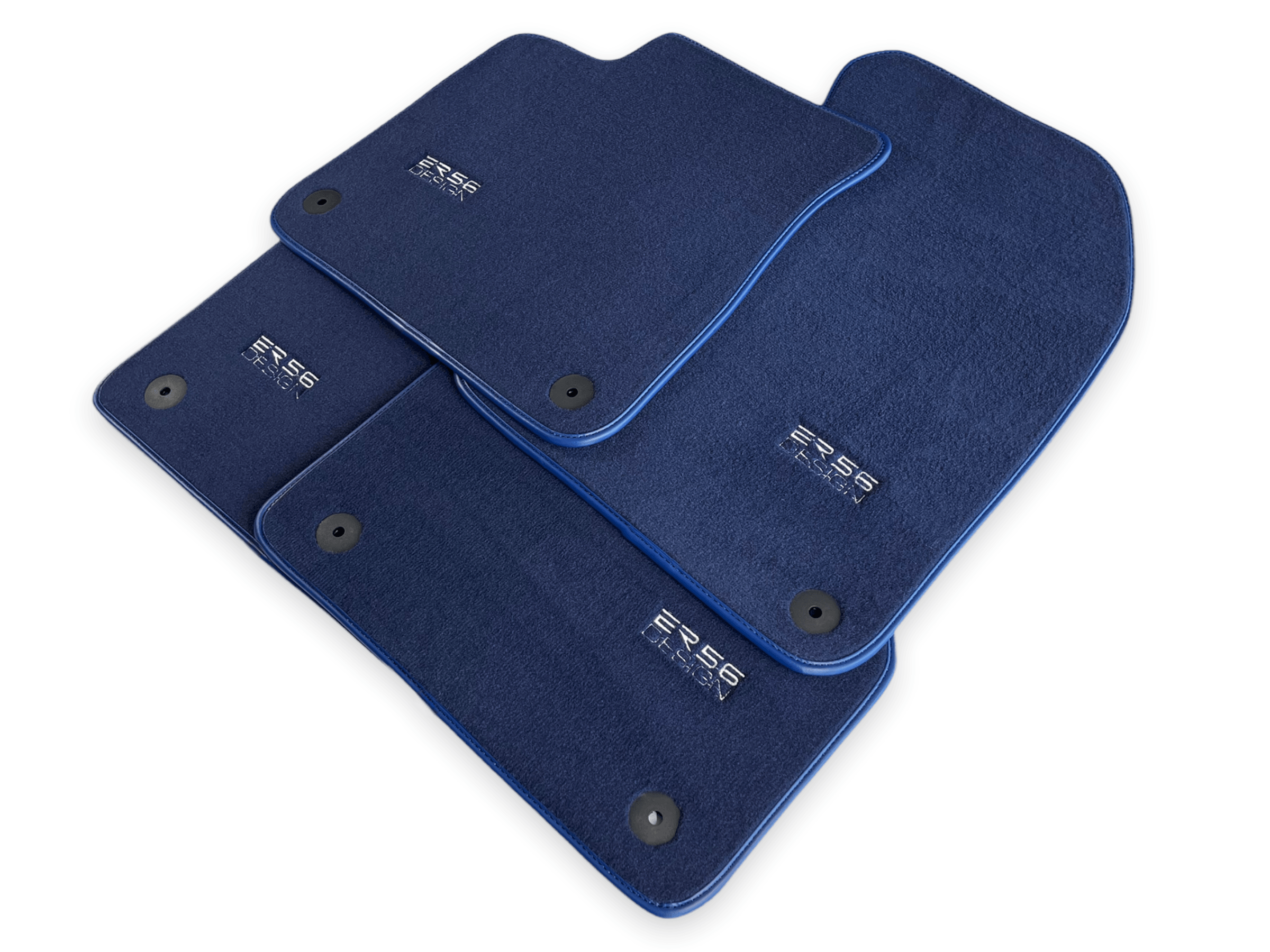 Dark Blue Floor Mats for Audi Q3 8U (2011-2018) | ER56 Design
