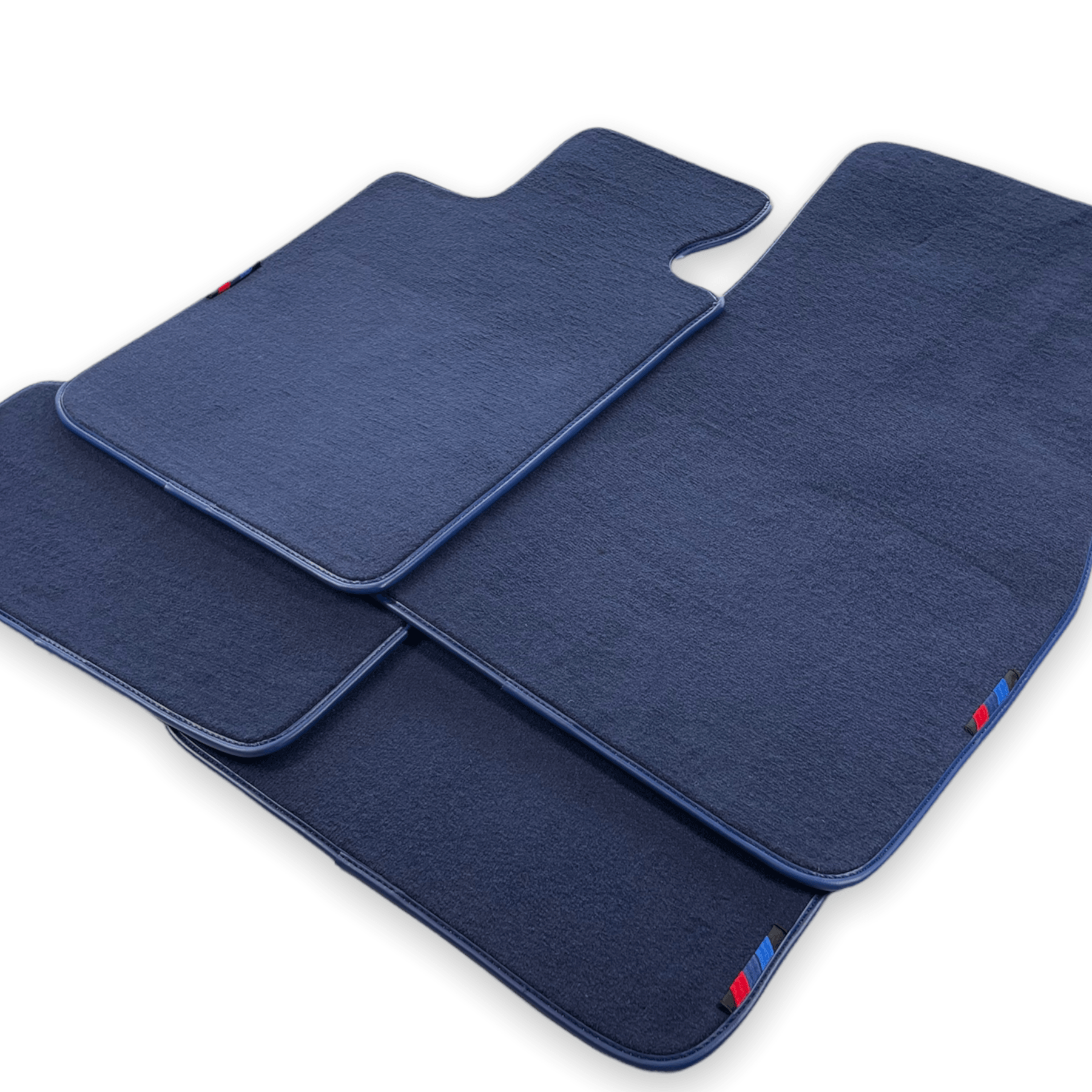 Dark Blue Floor Mats For BMW 2 Series F45 With M Package - AutoWin