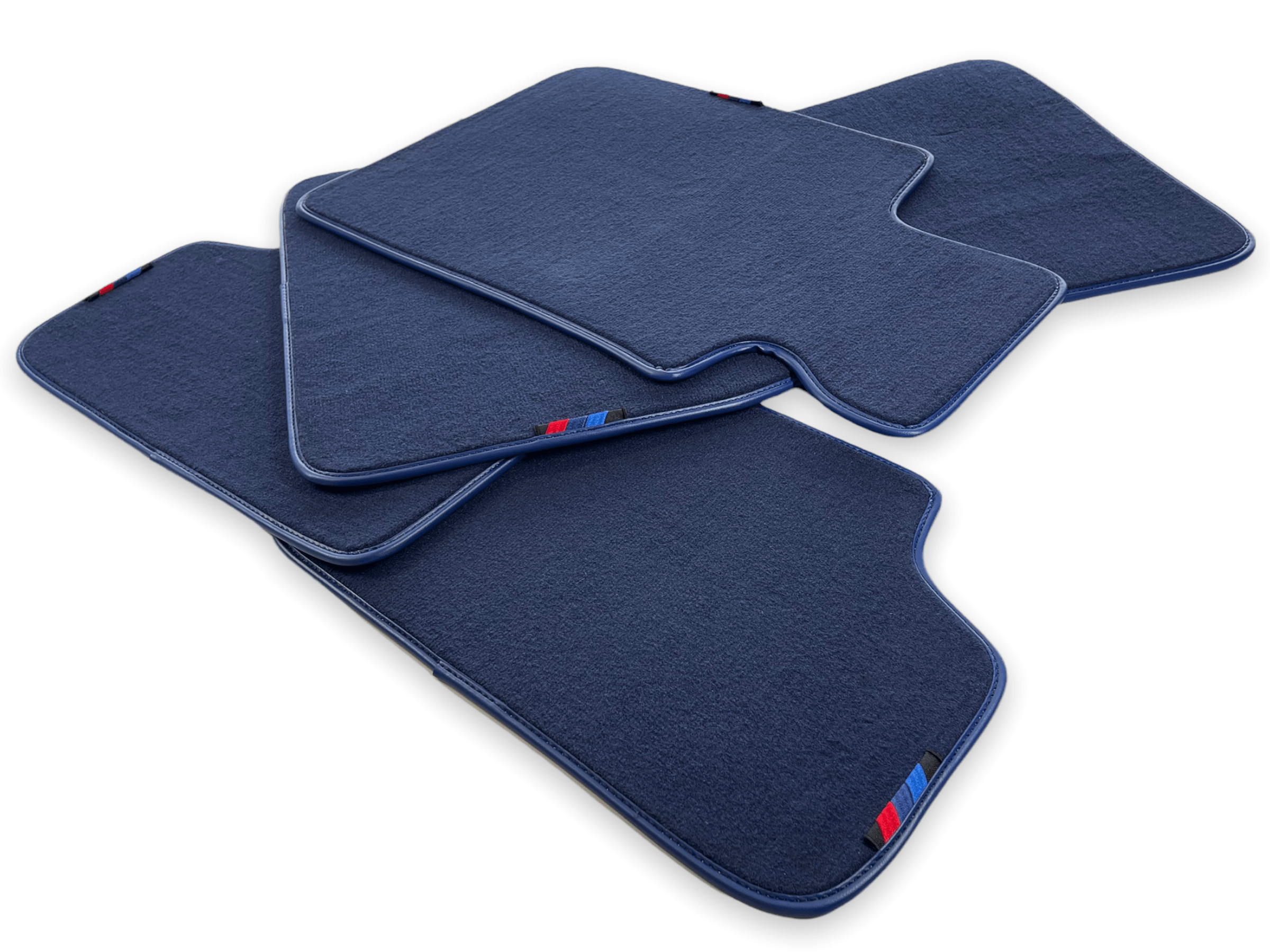 Dark Blue Floor Mats For BMW 3 Series E93 LCI With M Package - AutoWin